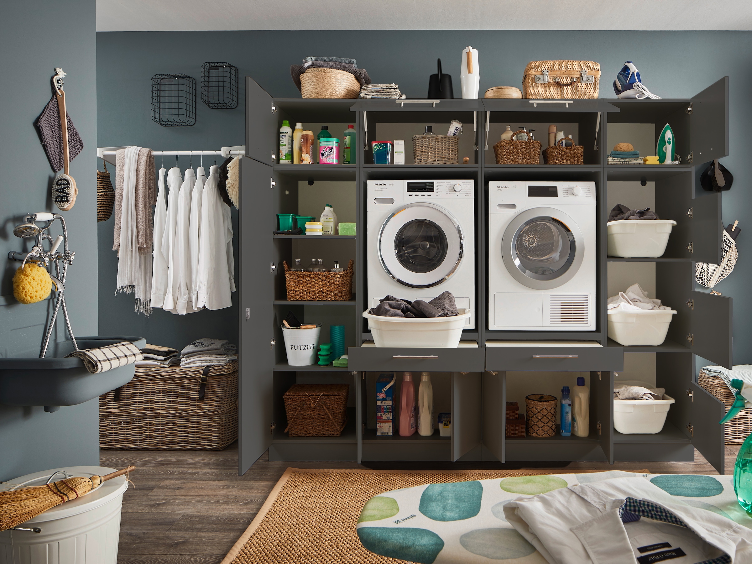 Laundreezy Mehrzweckschrank-Set »LAUNDREEZY LDSK15«