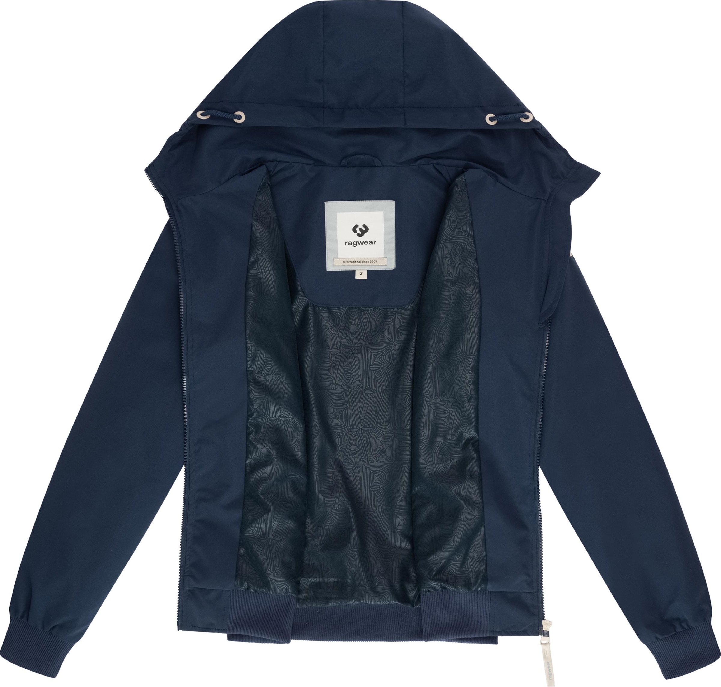 Ragwear Outdoorjacke »Kapuzenjacke Oggie« mit Kapuze Wasserdichte und atmungsaktive Übergangsjacke