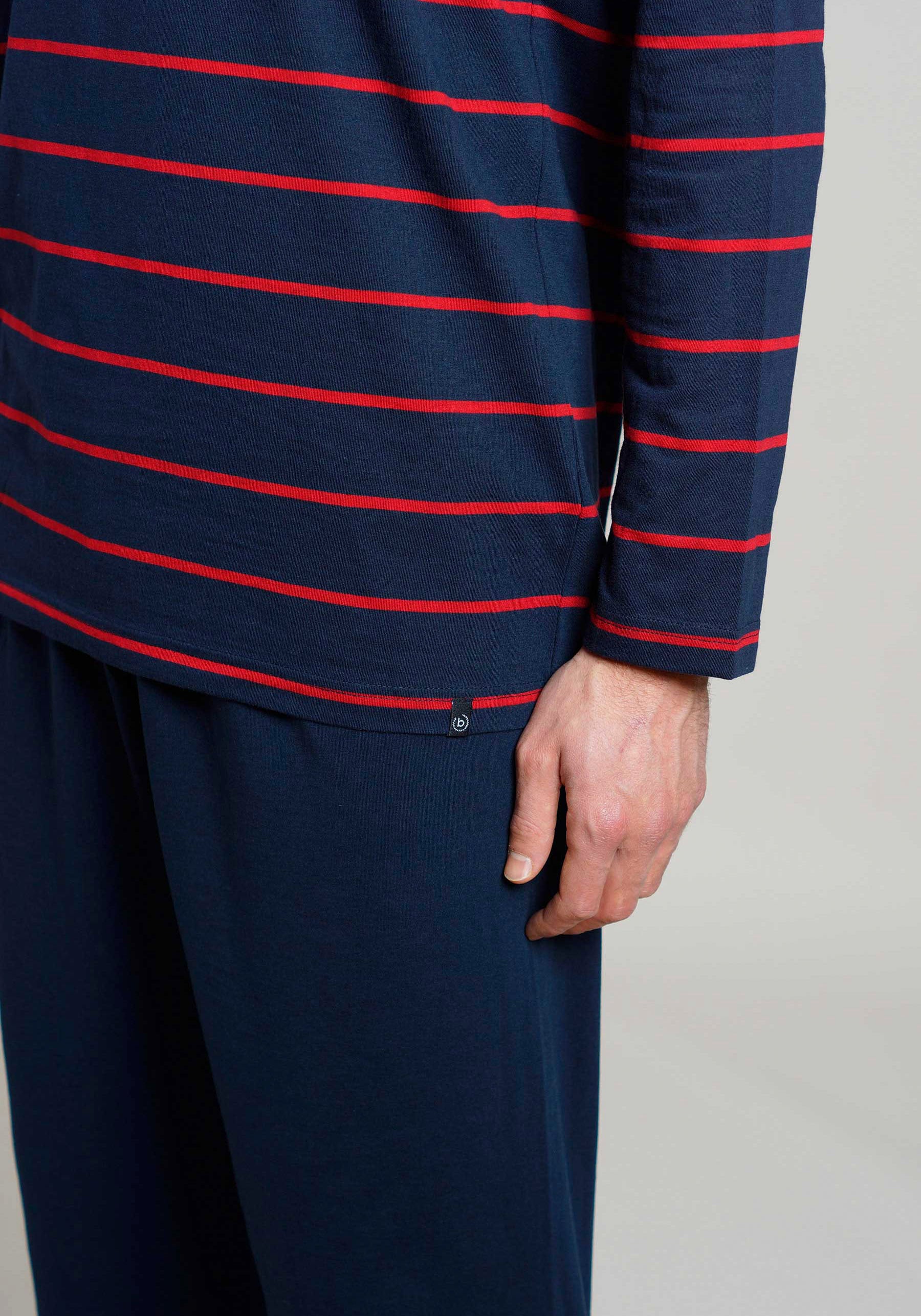 bugatti Pyjama, (2 tlg.), für einen klassischen Look