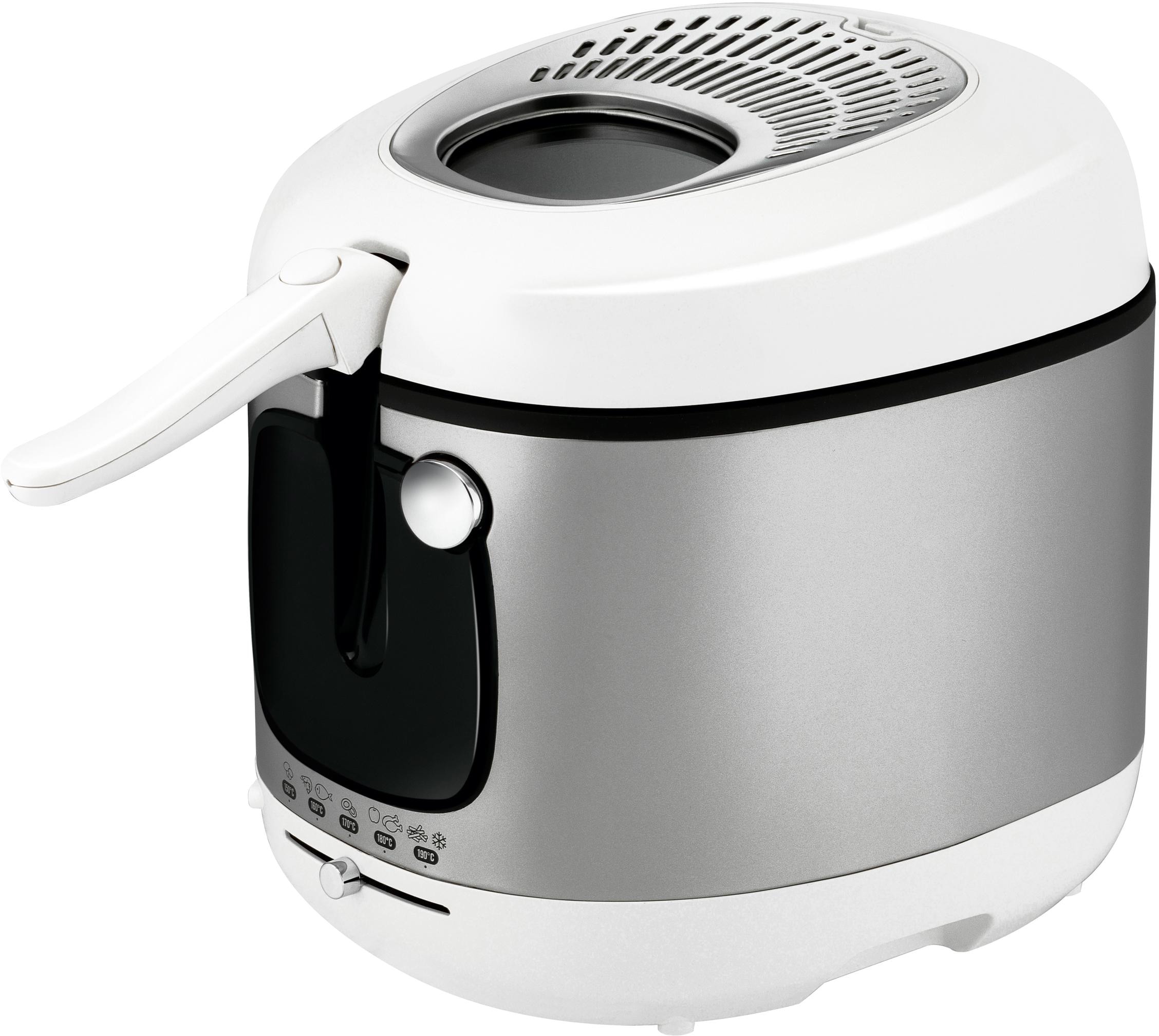 Moulinex Fritteuse »AM4800 Mega«, 2100 W, Kapazität 2 kg, für 8 Personen, Anti-Geruchs-Filter, knusprige Pommes