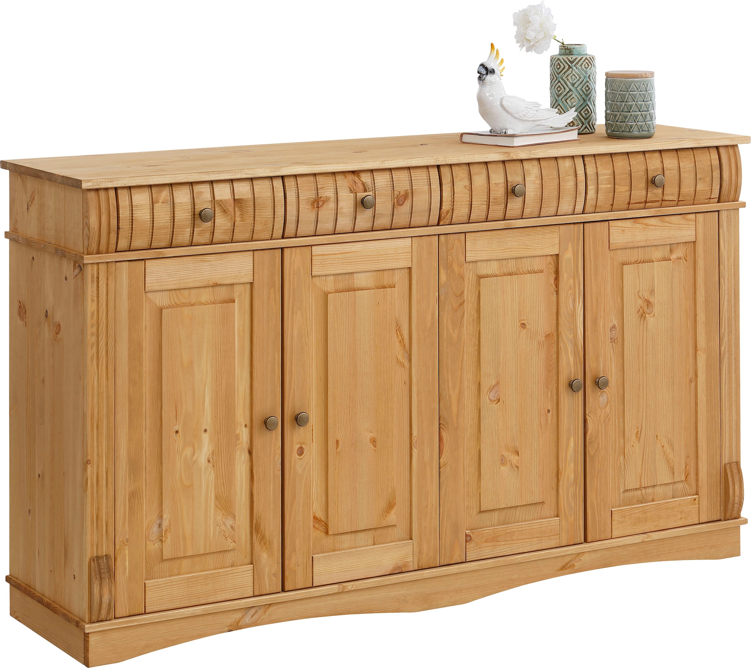 Home affaire Sideboard »Teresa«, 4-türig, Breite 152 cm