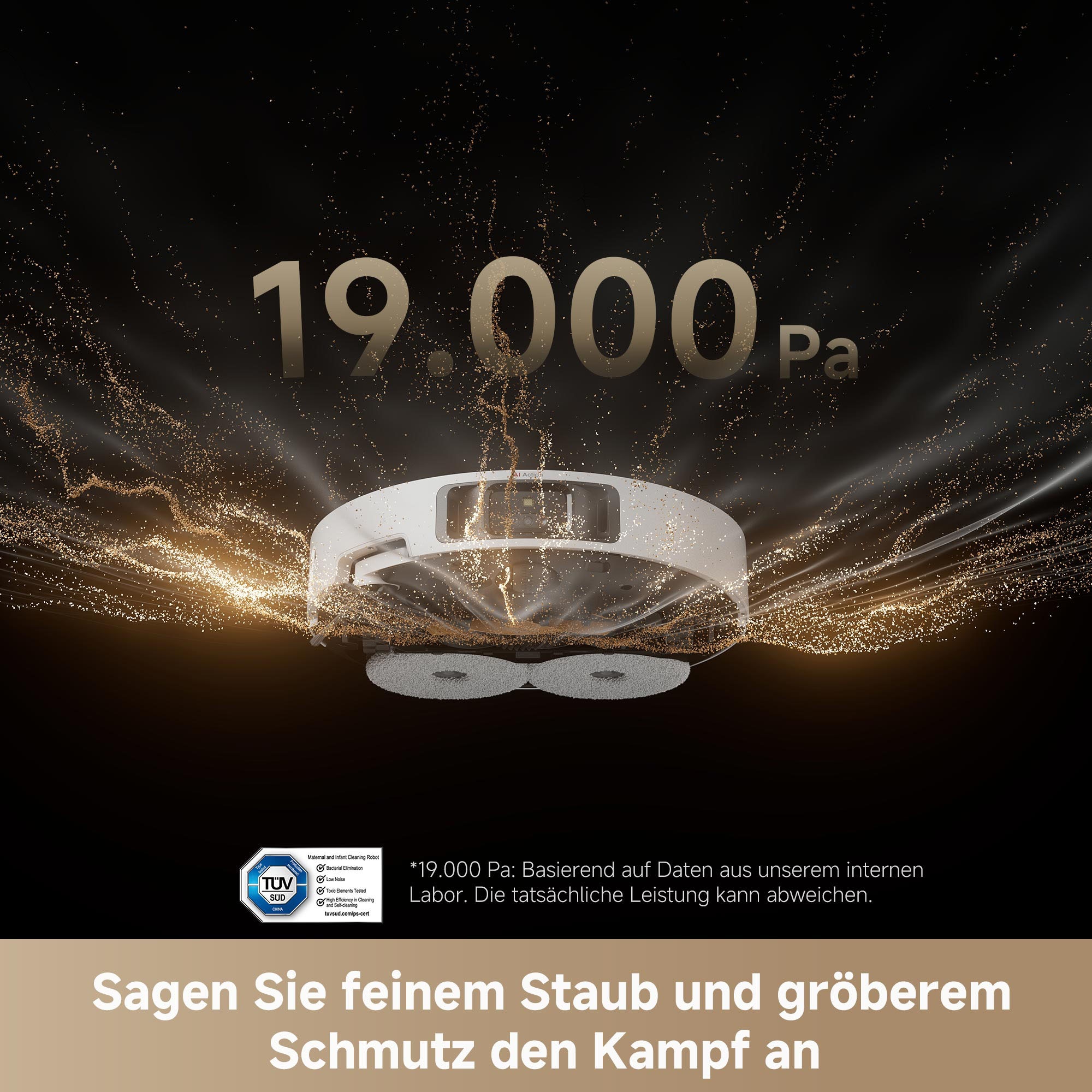 Dreame Saugroboter »L40s Pro Ultra« Basisstation, App-Steuerung, 600 Watt