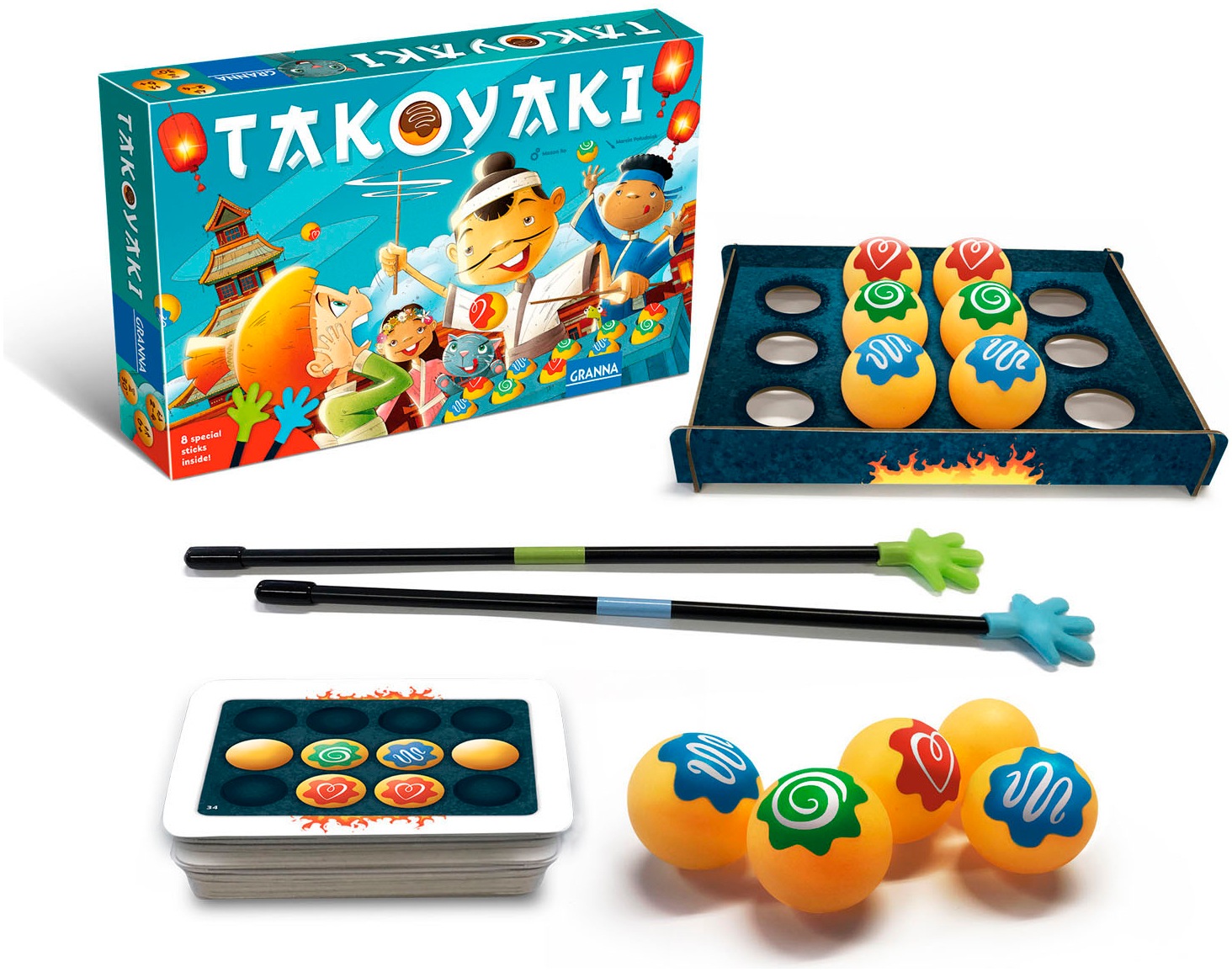 HUCH! Spiel »TAKOYAKI«