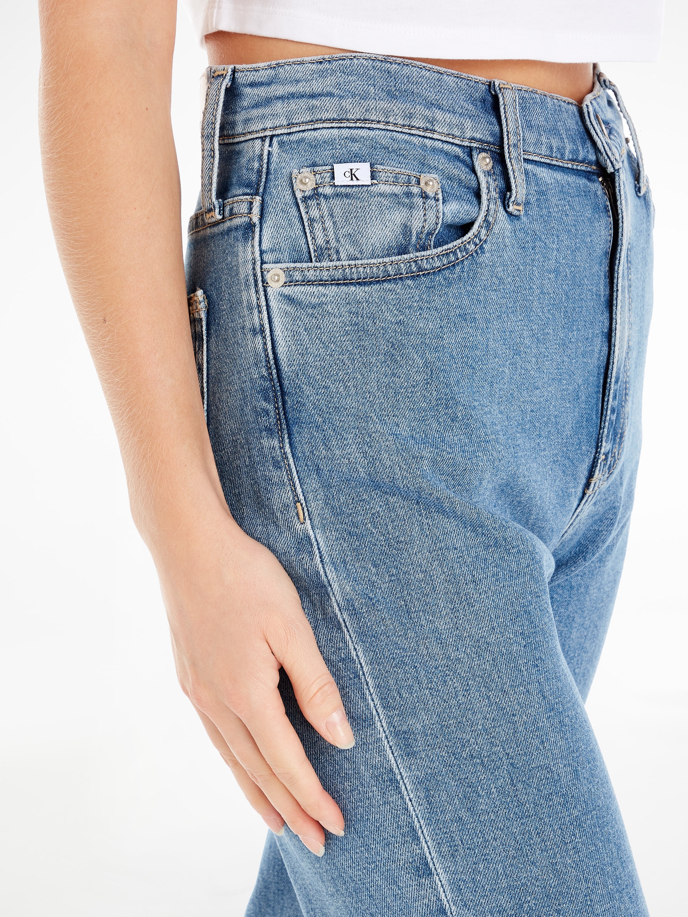 Calvin Klein Jeans Mom-Jeans »MOM JEAN«, 5-Pocket-Form