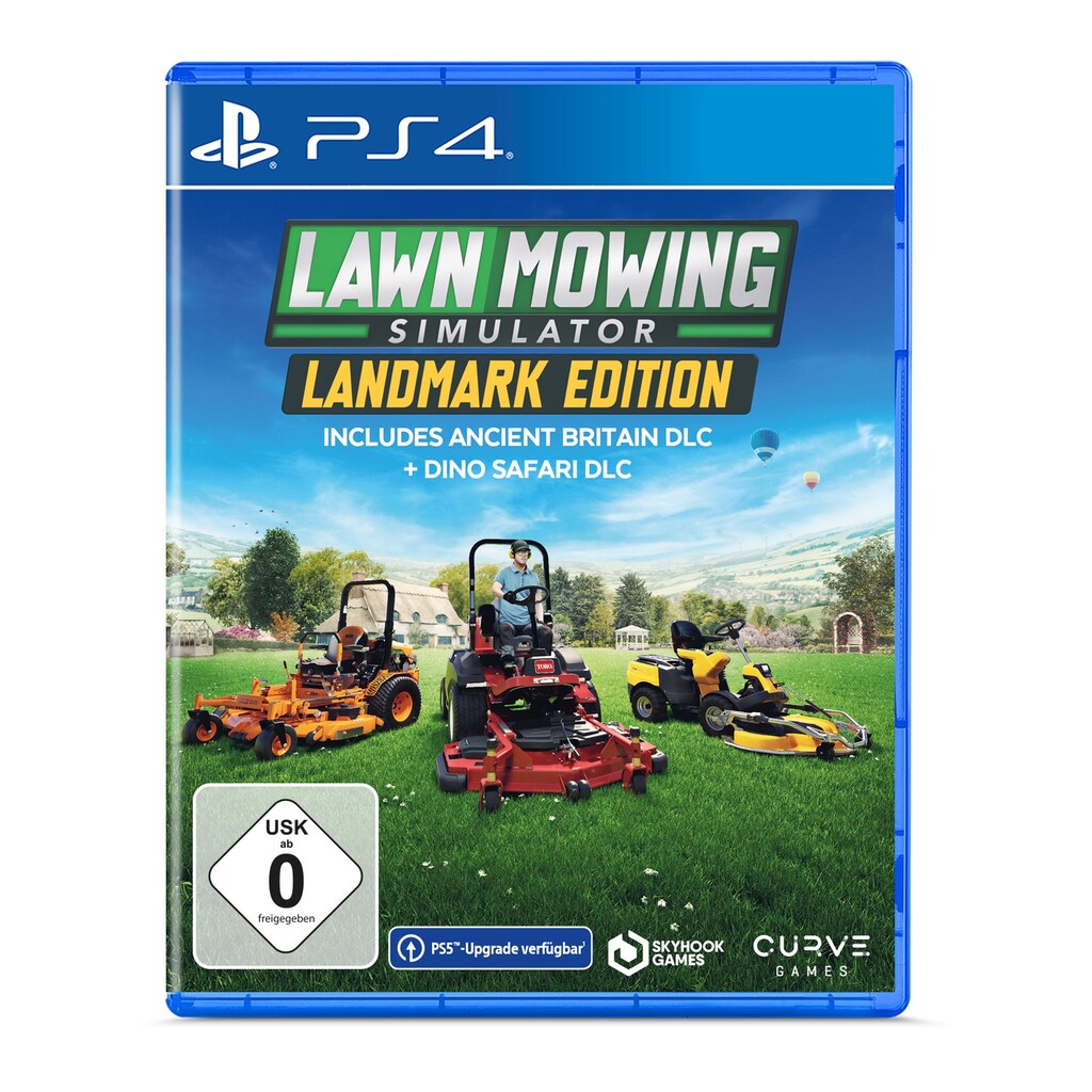 Curve Digital Spielesoftware »Lawn Mowing Simulator: Landmark Edition - Rasenmäher Simulator«, PlayStation 4
