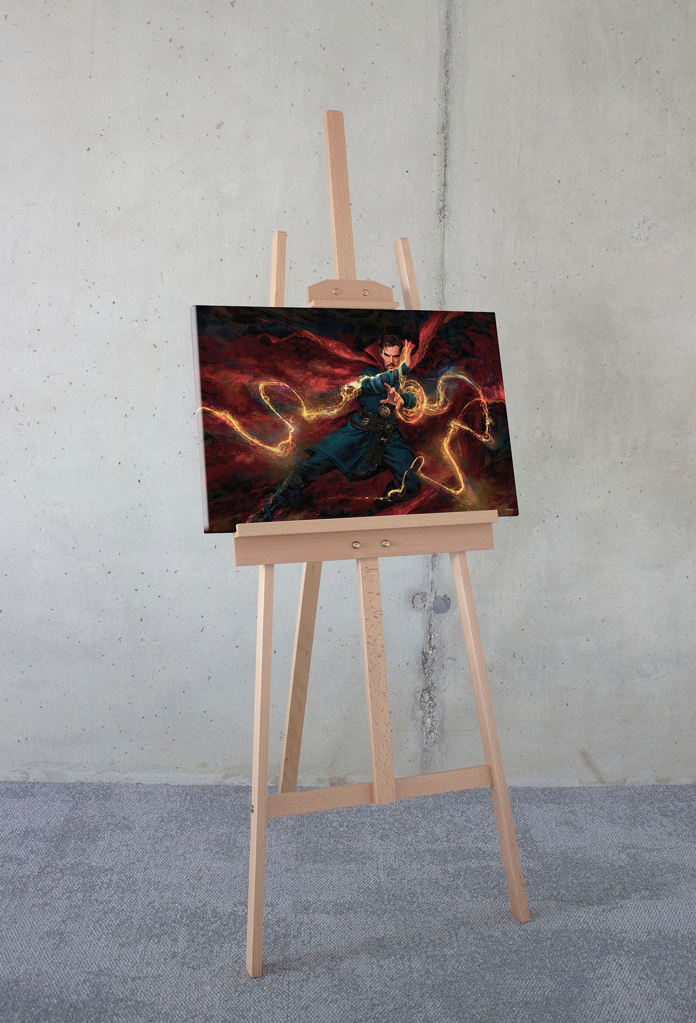 Leinwandbild »Keilrahmenbild - Doctor Strange Sorcerer Supreme - Größe 30 x 60 cm«,...