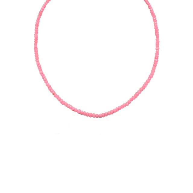 Firetti Collier »Feminin, pink, 4 mm breit«, mit Opal, Made in Germany auf  Rechnung kaufen