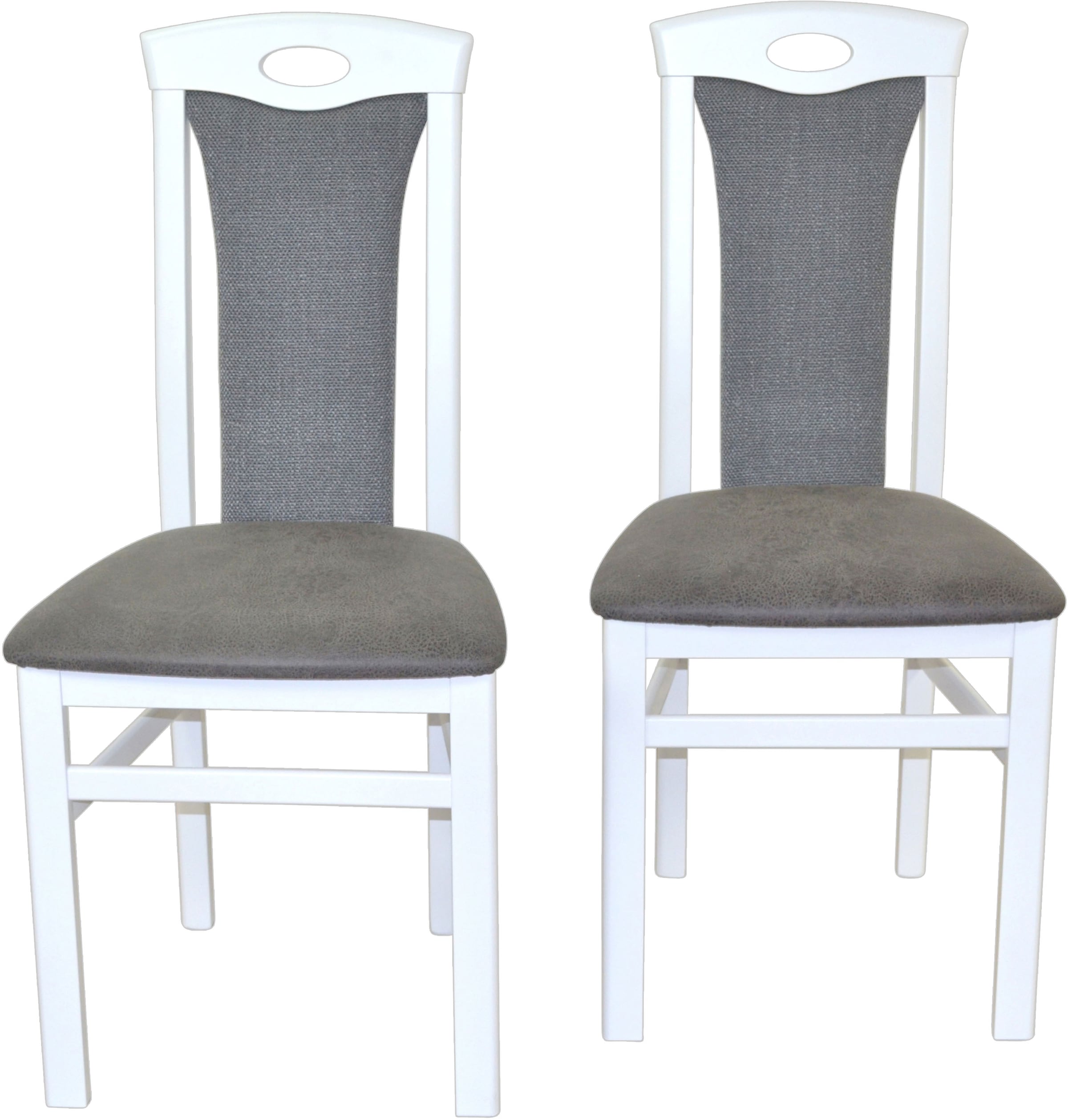 HOFMANN LIVING AND MORE 4-Fußstuhl, (Set), 2 St., Polyester-Kunstleder