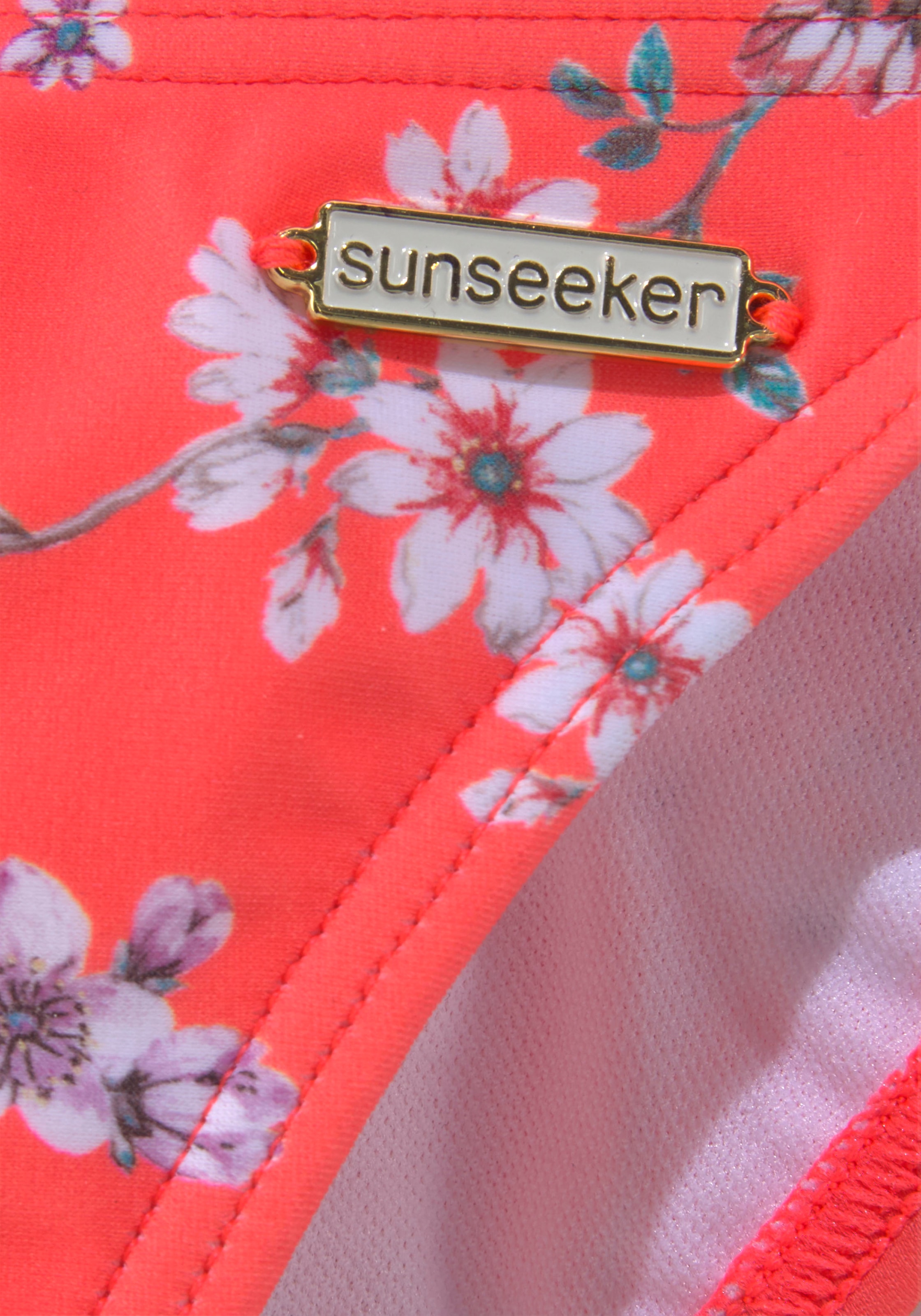 »Ditsy Print Sunseeker bei sommerlichem Bustier-Bikini Kids«, mit