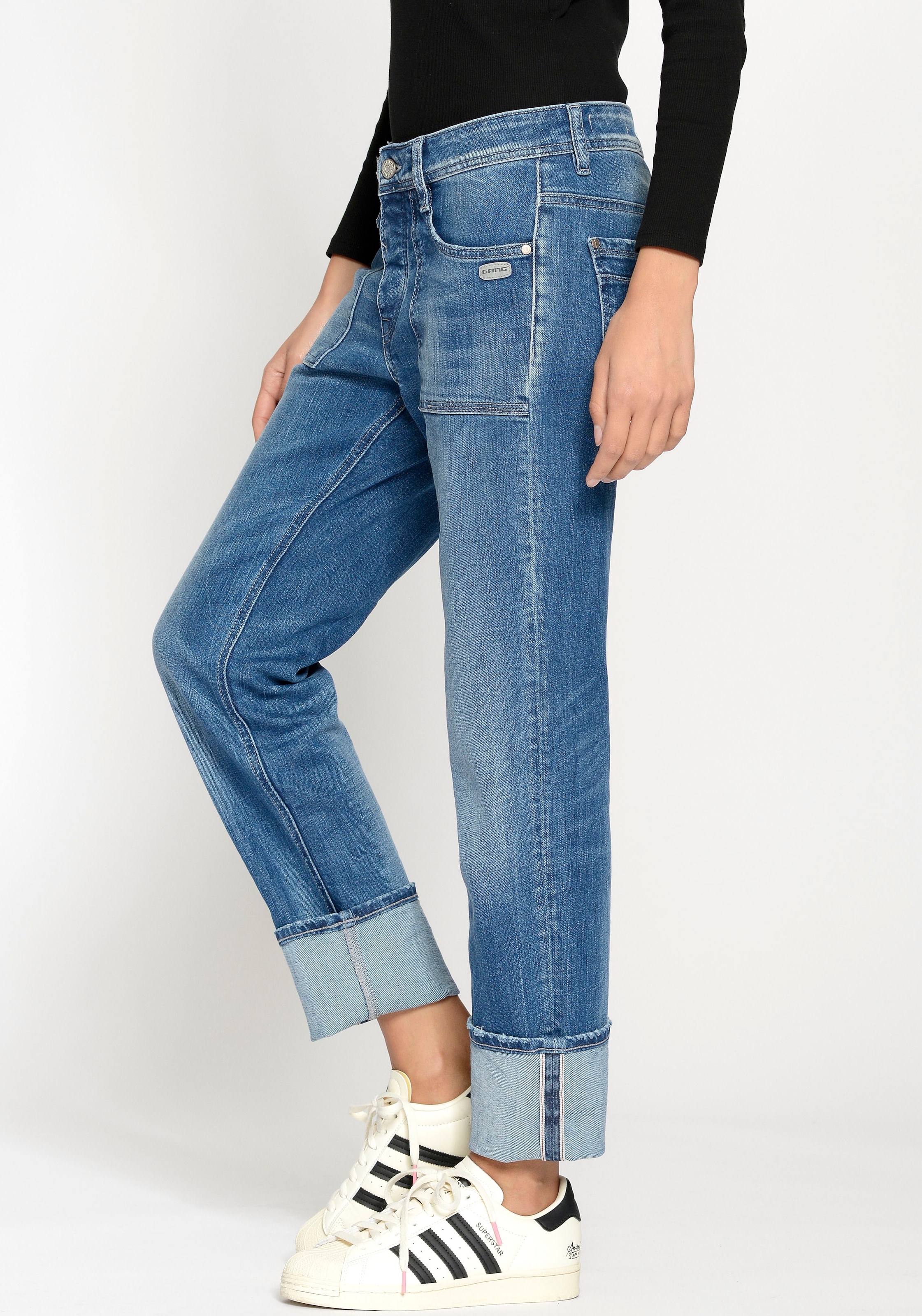 GANG Boyfriend-Jeans »94NICA WORKER«