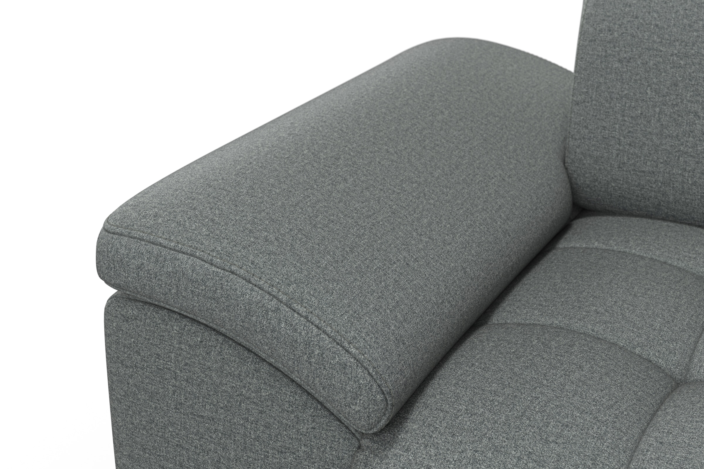 sit&more Ecksofa »Cool L-Form«, wahlweise mit Kopfteilverstellung und Vorziehsitz motorisch