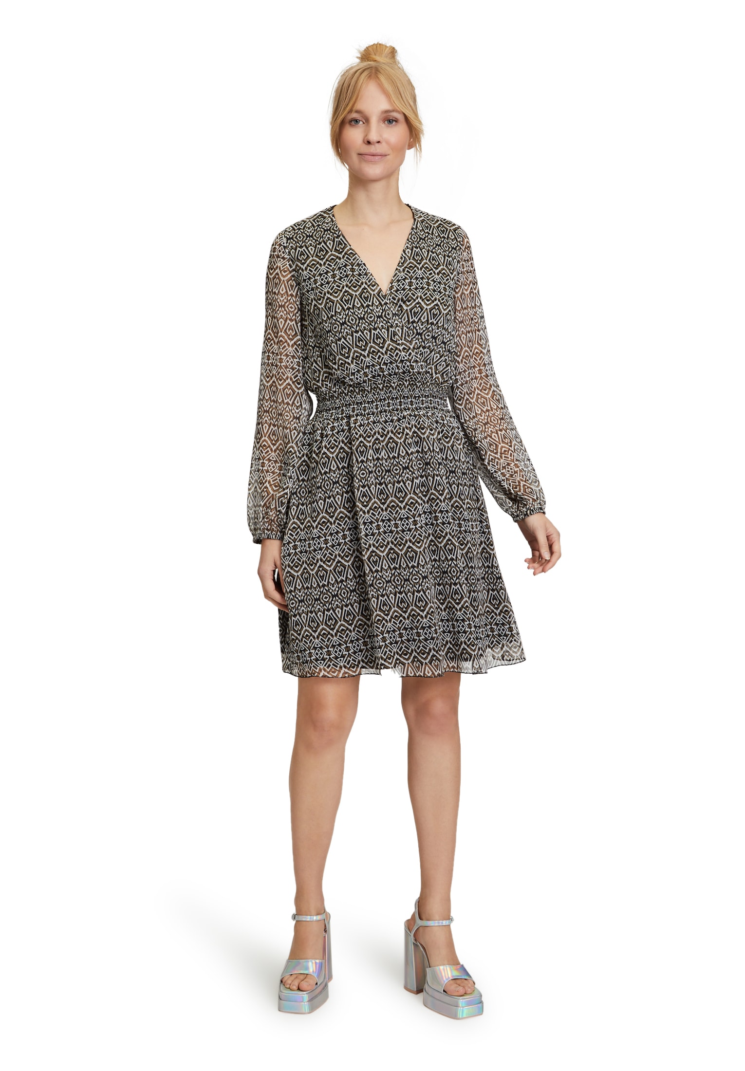 Cartoon Chiffonkleid »Chiffonkleid mit Muster«