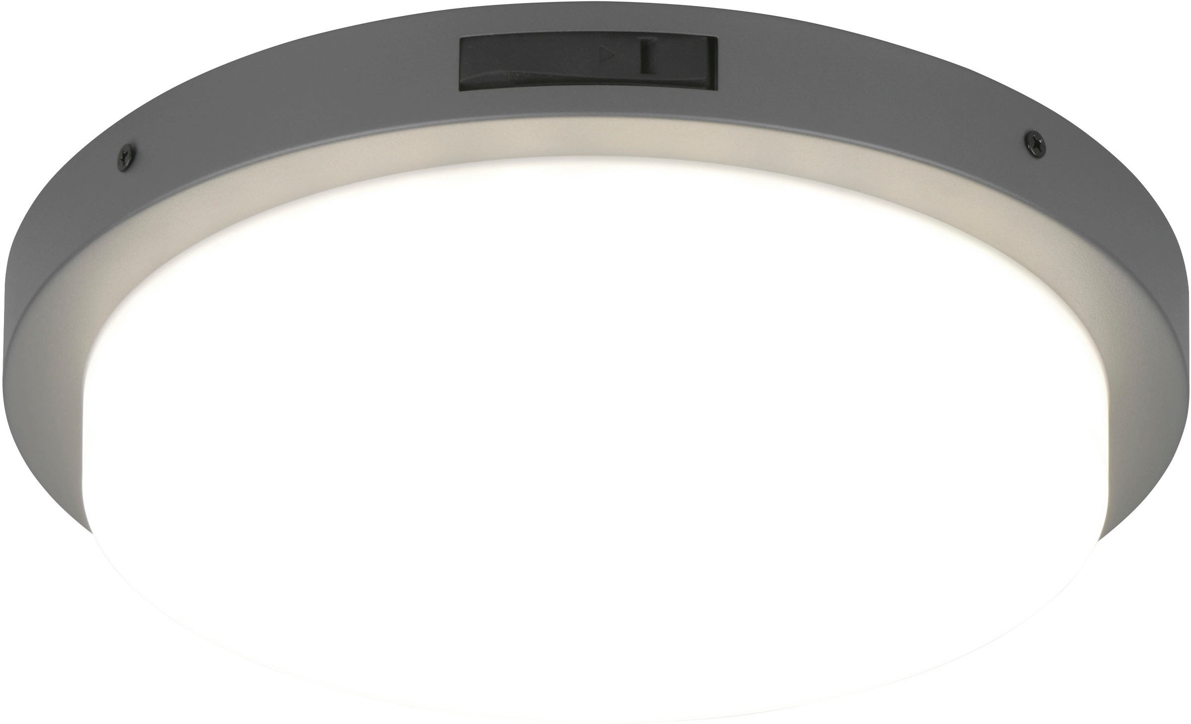 TRIO Leuchten LED Außen-Wandleuchte »BERMEJO, Hausnummer Leuchte mit Bewegungsmelder IP54 Fassadenleuchte« LED-Board 1 Stk. Farbwechsler | warmweiß - kaltweiß CCT Lichtfarbe einstellbar 2300-4000K, 1450 Lumen 14W Ø 30cm