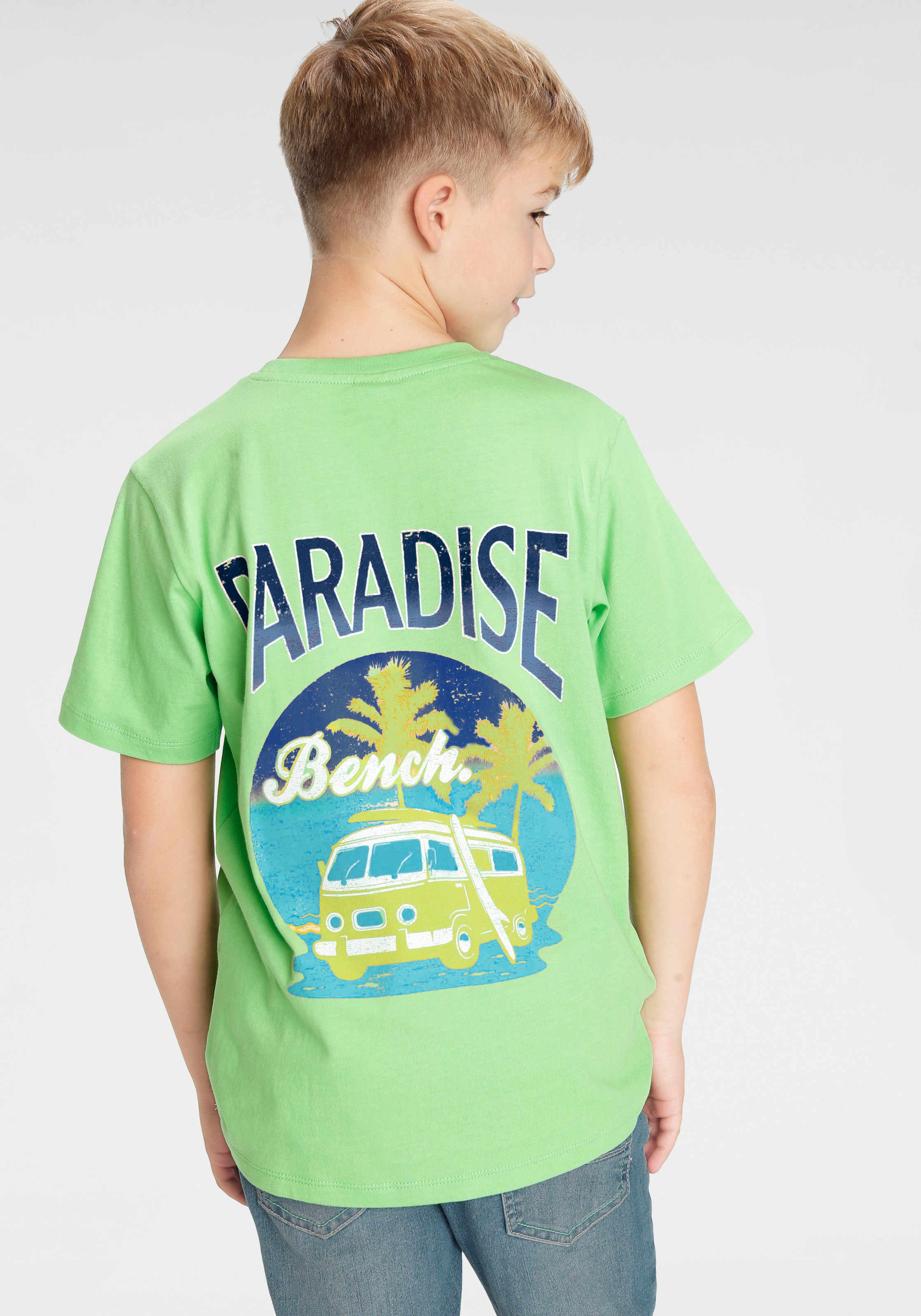 Bench. T-Shirt »mit großem Rückendruck«