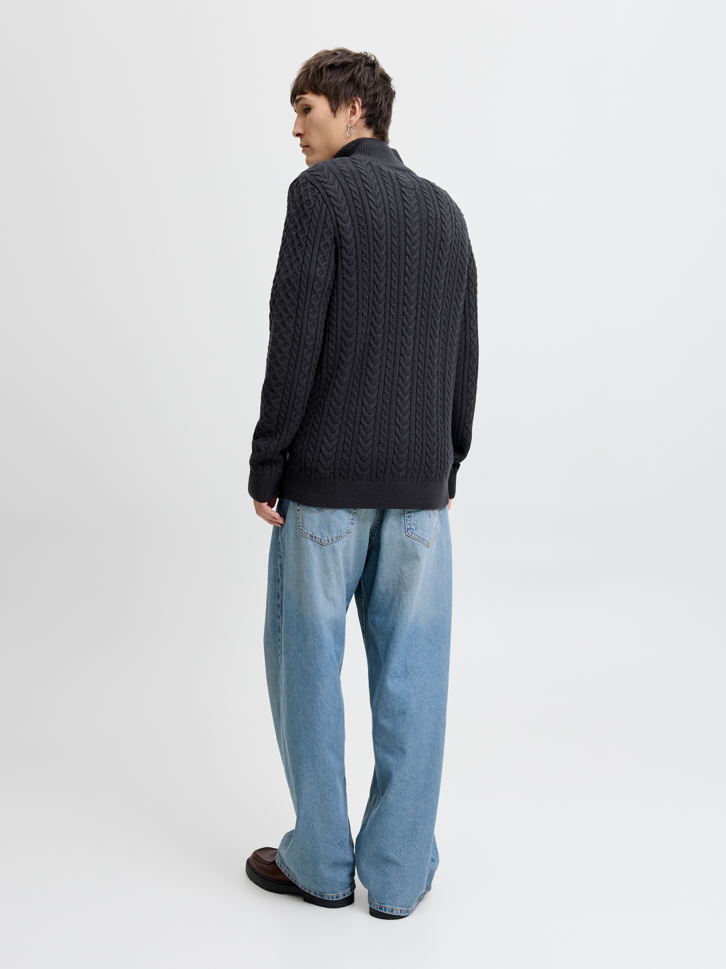 Jack & Jones Troyer »JPRBLUSEAN KNIT CABLE HALF ZIP SN«