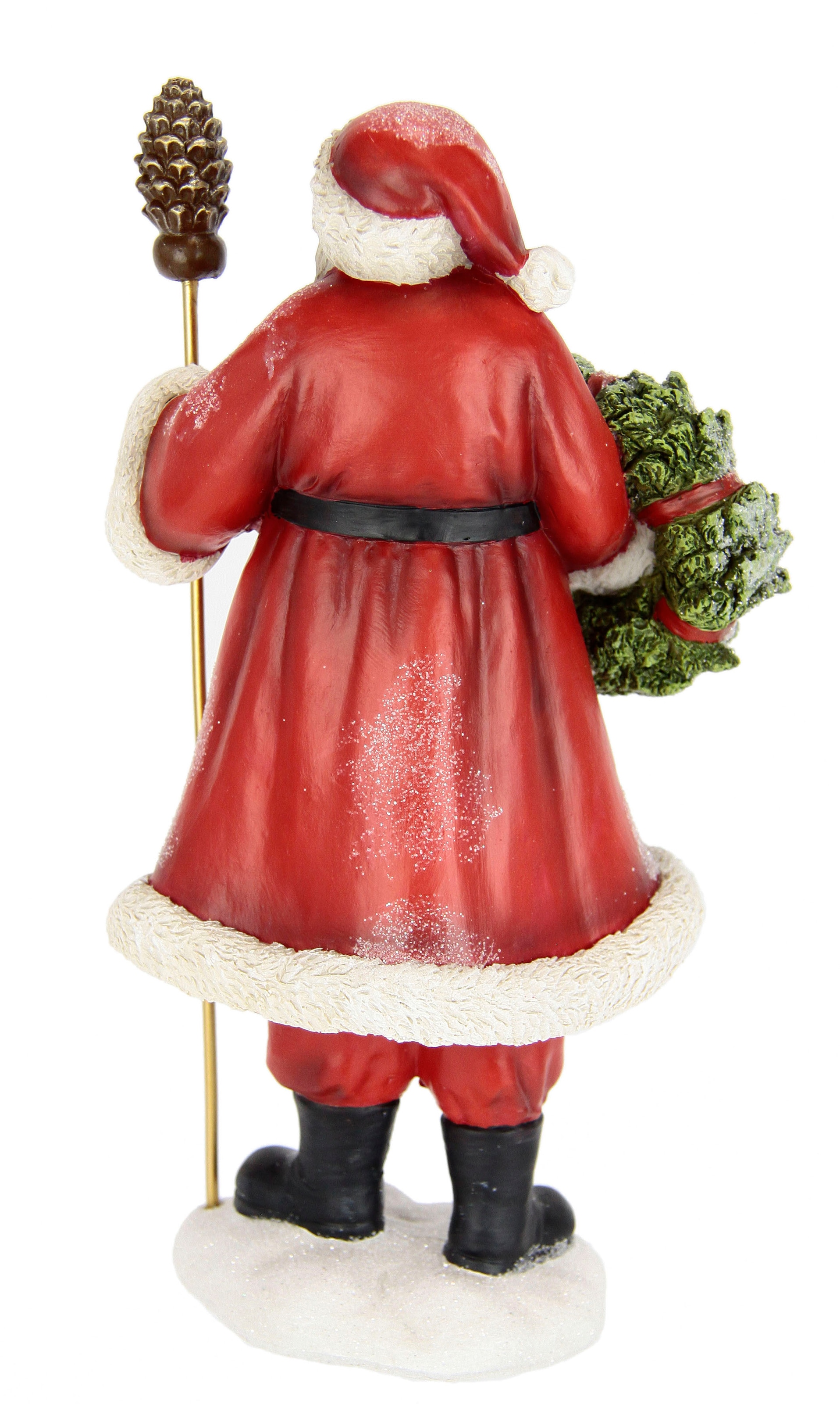 I.GE.A. Dekofigur »Nikolaus«, Santa Claus Nikolaus auf bestellen Figur, Dekofigur Rechnung Dekoration