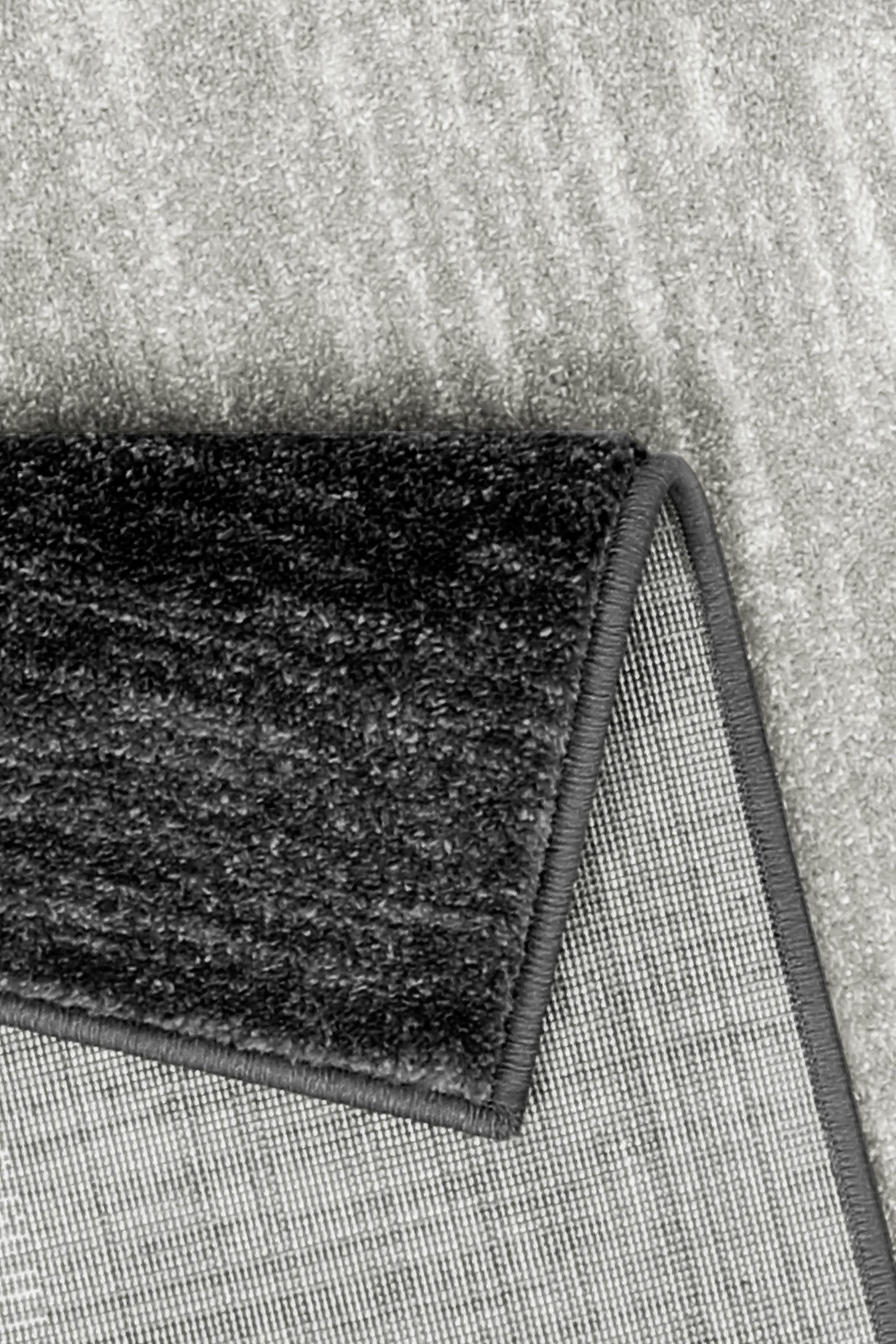 OTTO home Teppich »Melvin« rechteckig 8 mm Höhe schön weich, Kurzflor Teppich Karo-Muster, Wohnzimmer, Esszimmer