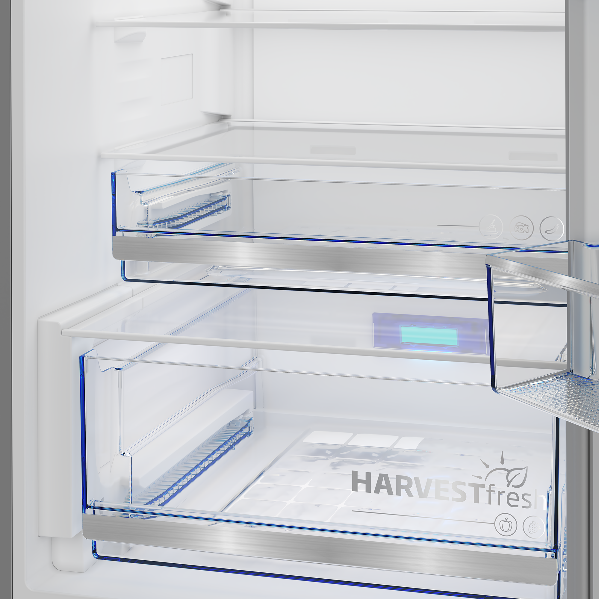 BEKO Kühl-/Gefrierkombination »B5RCNA416HXB« 203,5 cm hoch 59,5 cm breit