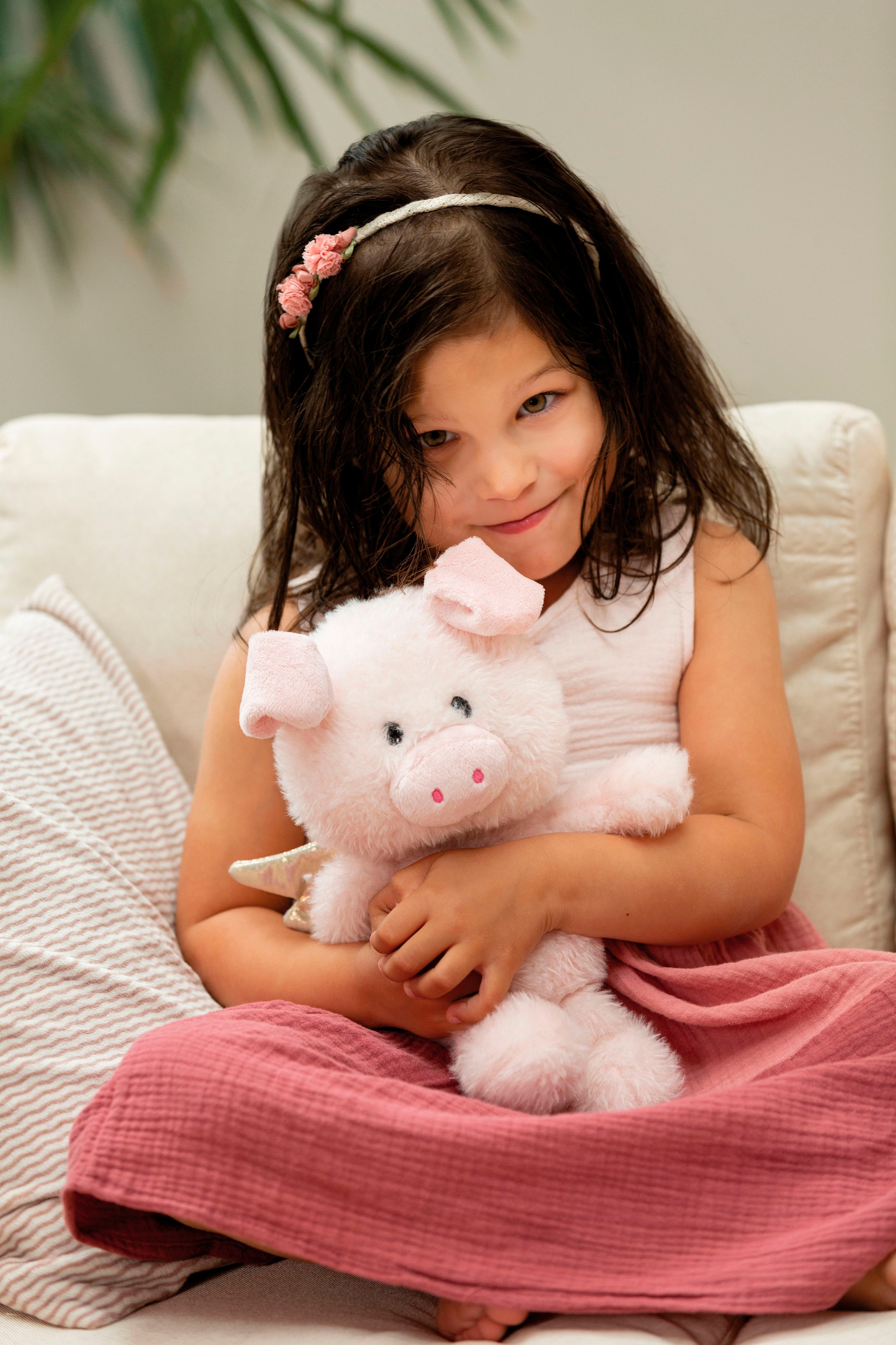 Nici Kuscheltier »Dein Schutzengel, Schwein La La Piggie 28 cm«