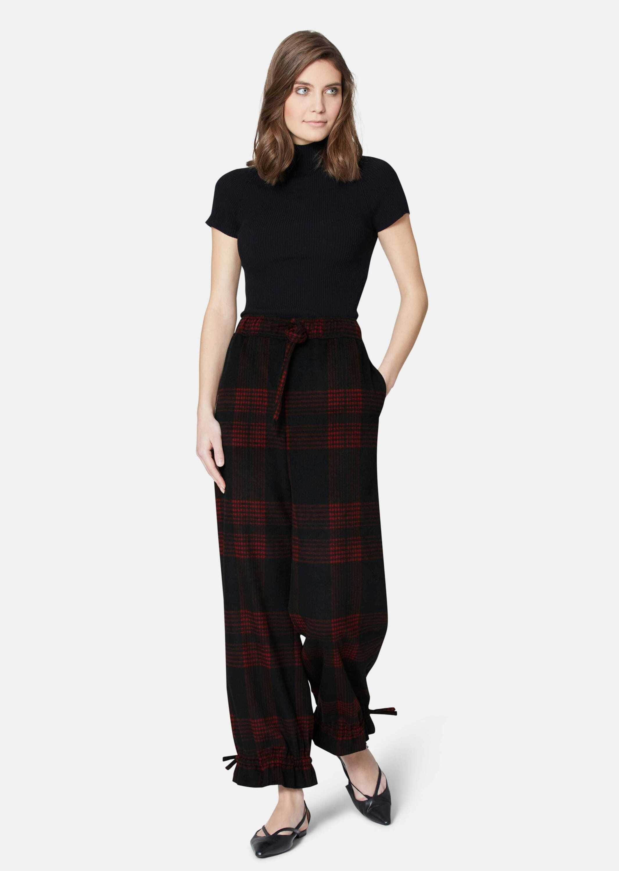 MADELEINE Jogger Pants »Hose Karohose im Jogg-Pants-Style«