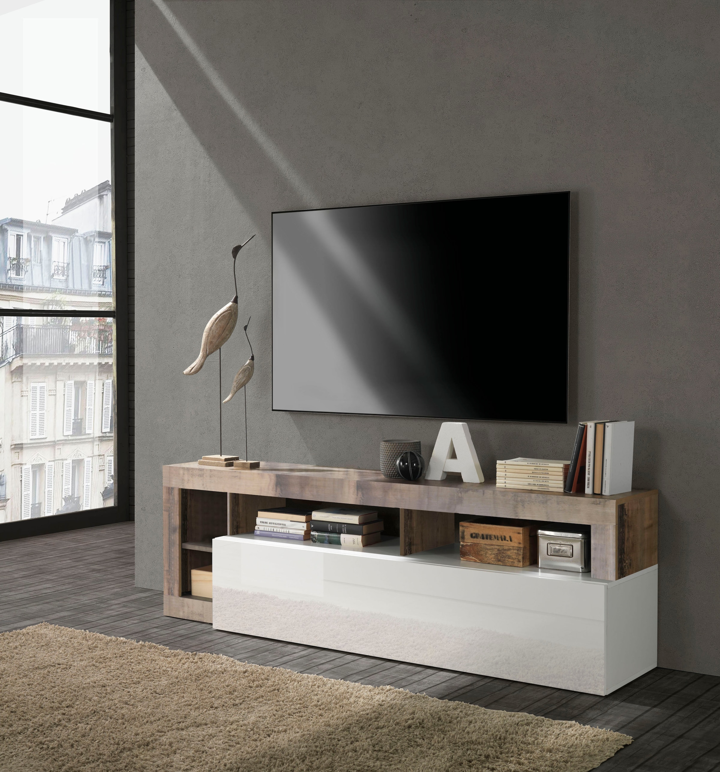 Home affaire Lowboard »Hamburg« Breite 184 cm