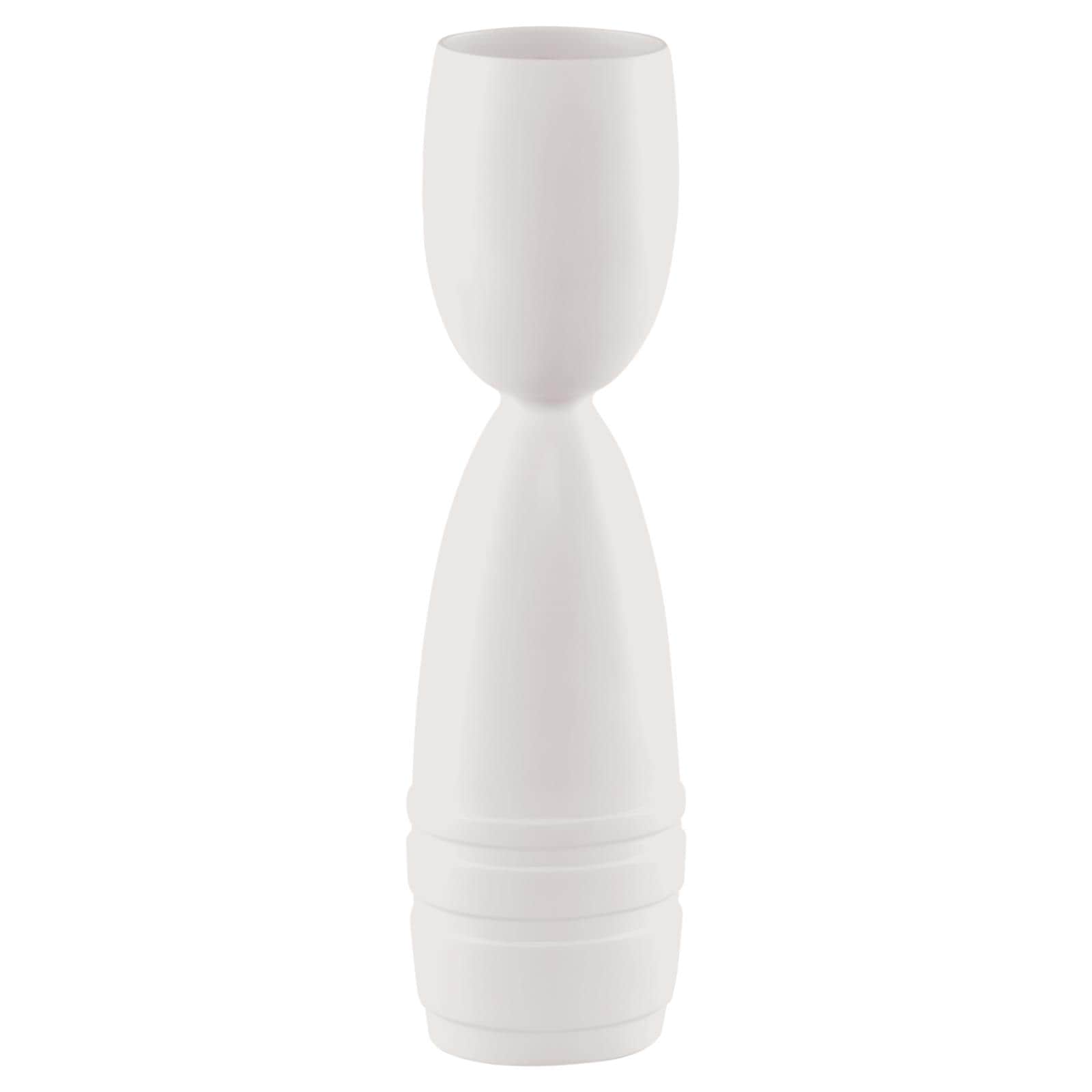 Goebel Dekovase »Vase "Günther" Studio 8 Vultus 41 cm weiß« Abwischbar