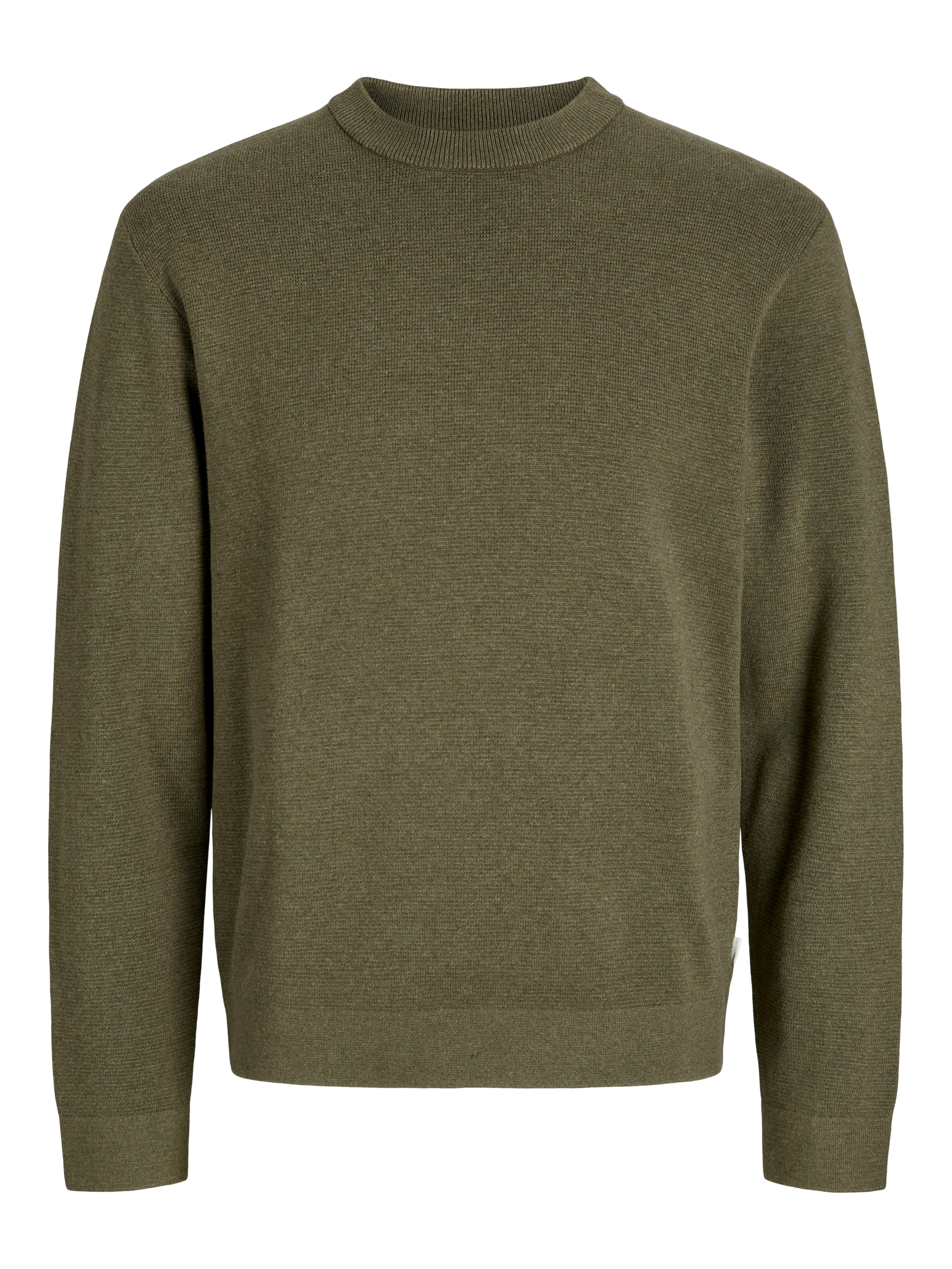 Jack & Jones Rundhalspullover »JPRBLAMILANO STITCH KNIT CREW NECK SN« Baumwolle, relaxed fit