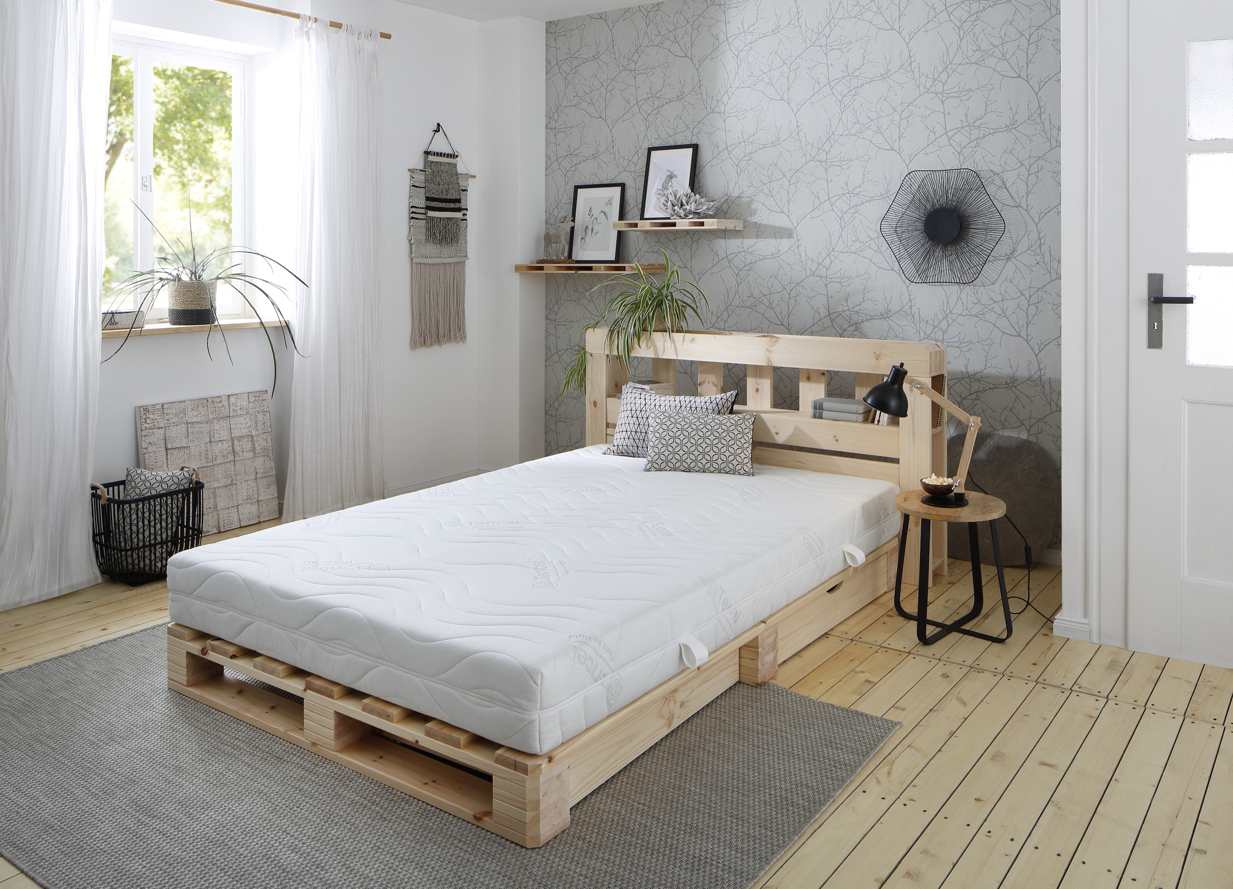 Älgdröm Kaltschaummatratze »Tornby 21, 7 Zonen Matratze 90x200 cm, 140x200 cm, Wendematratze«, 21 cm hoch, Raumgewicht: 39 kg/m³, (1 St.), Matratzen H2+3/H3+4/H4+5, ergonomisch, orthopädisch, atmungsaktiv