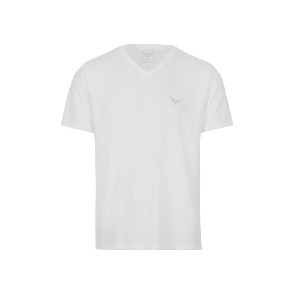 Trigema T-Shirt »TRIGEMA V-Shirt COOLMAX®«