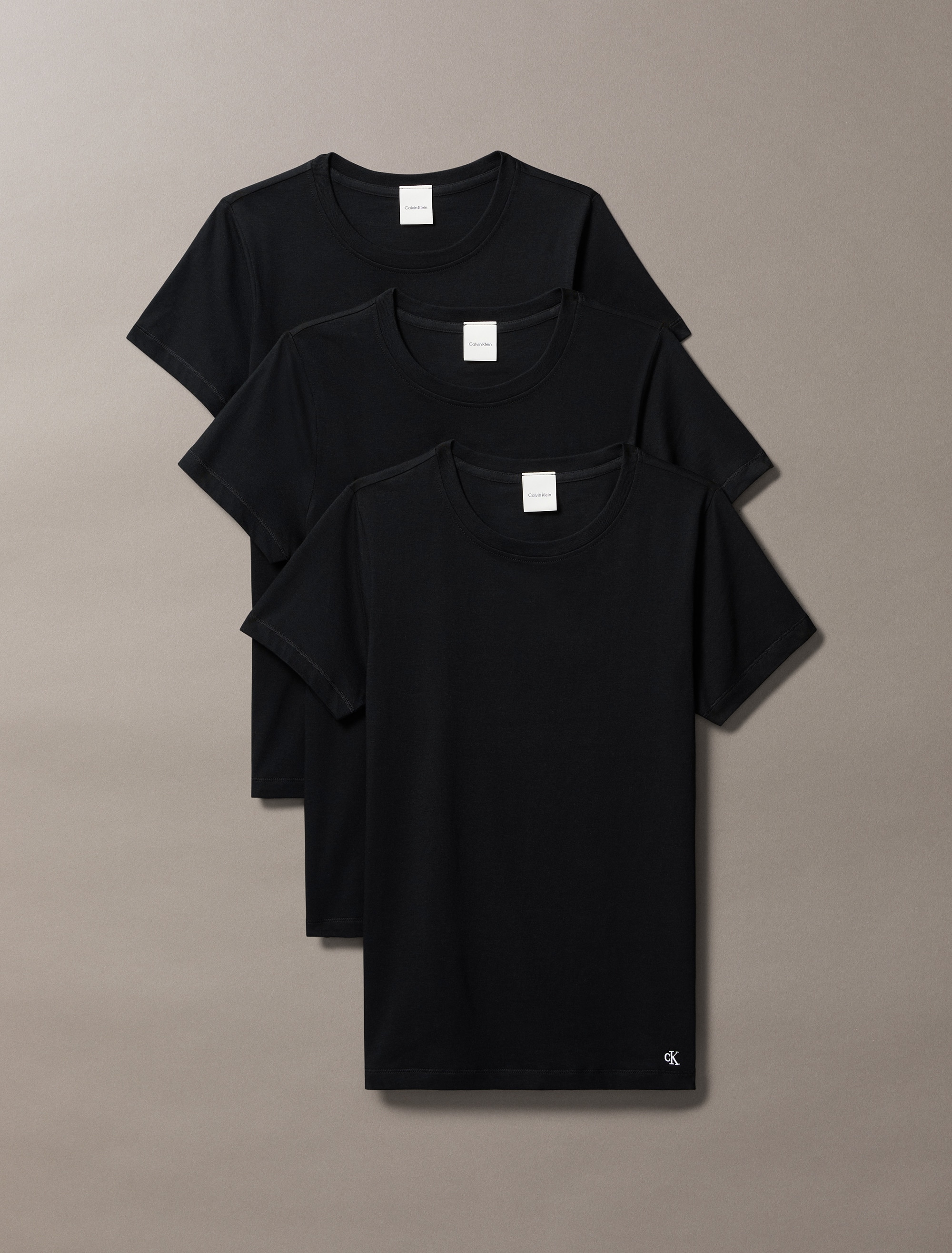 Calvin Klein Underwear T-Shirt »COTTON TEE 3PK«, (Packung, 3er-Pack), Mit Rundhalsausschnitt