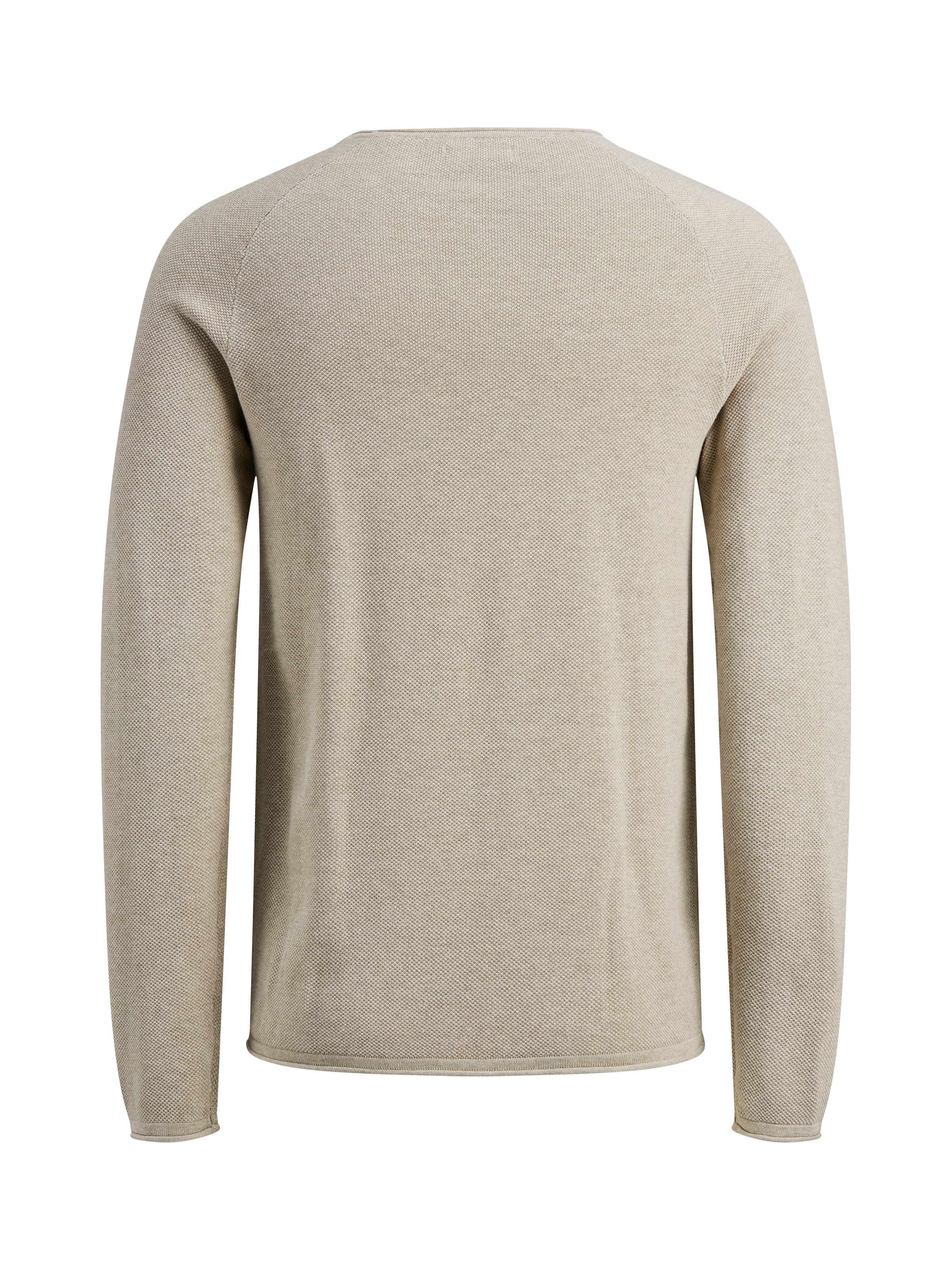 Jack & Jones Rundhalspullover »JJEHILL KNIT CREW NECK NOOS« Baumwolle, regular fit
