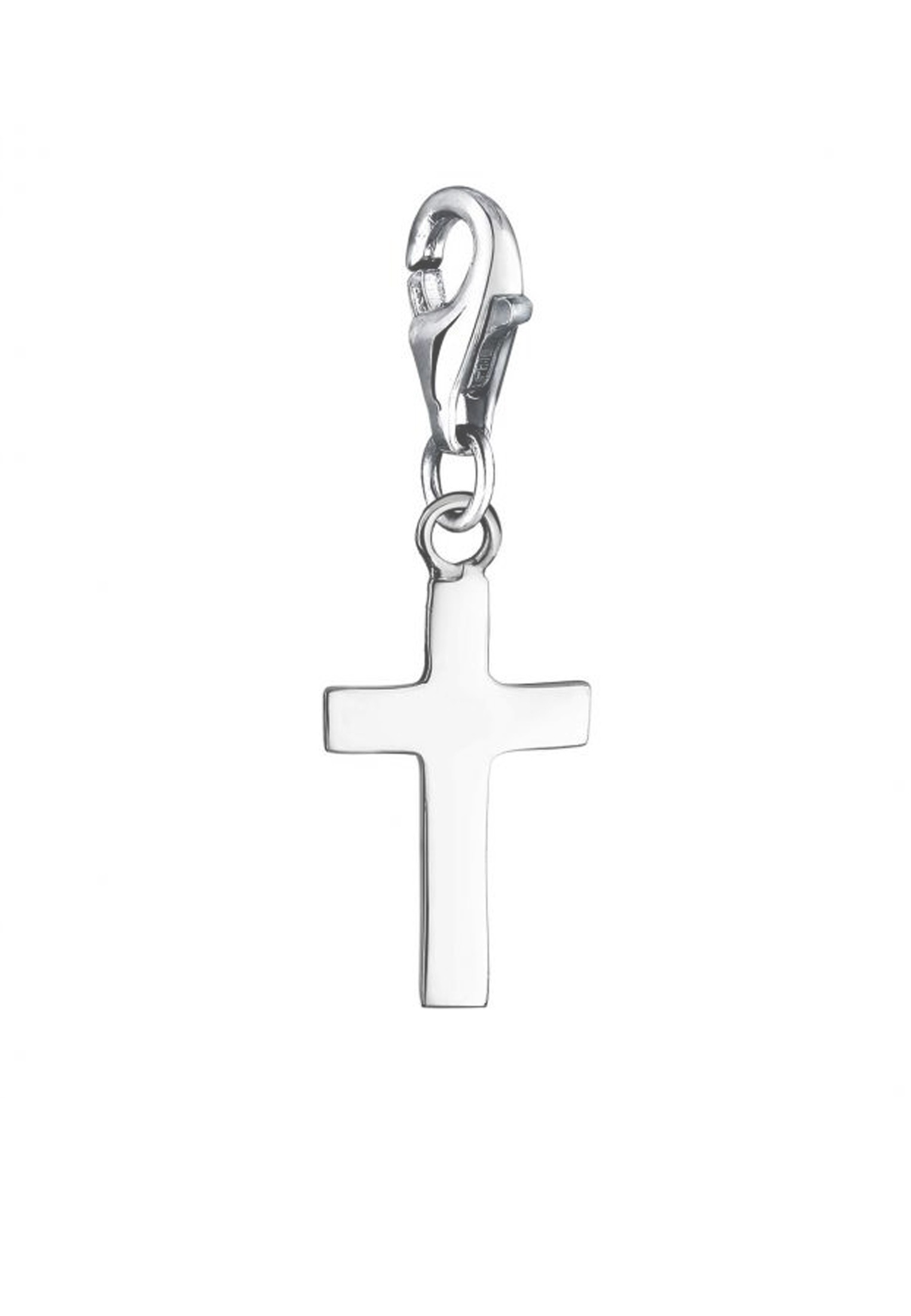 Nenalina Charm-Einhänger »Charm Kreuz Symbol Anhänger Kommunion 925 Silber«