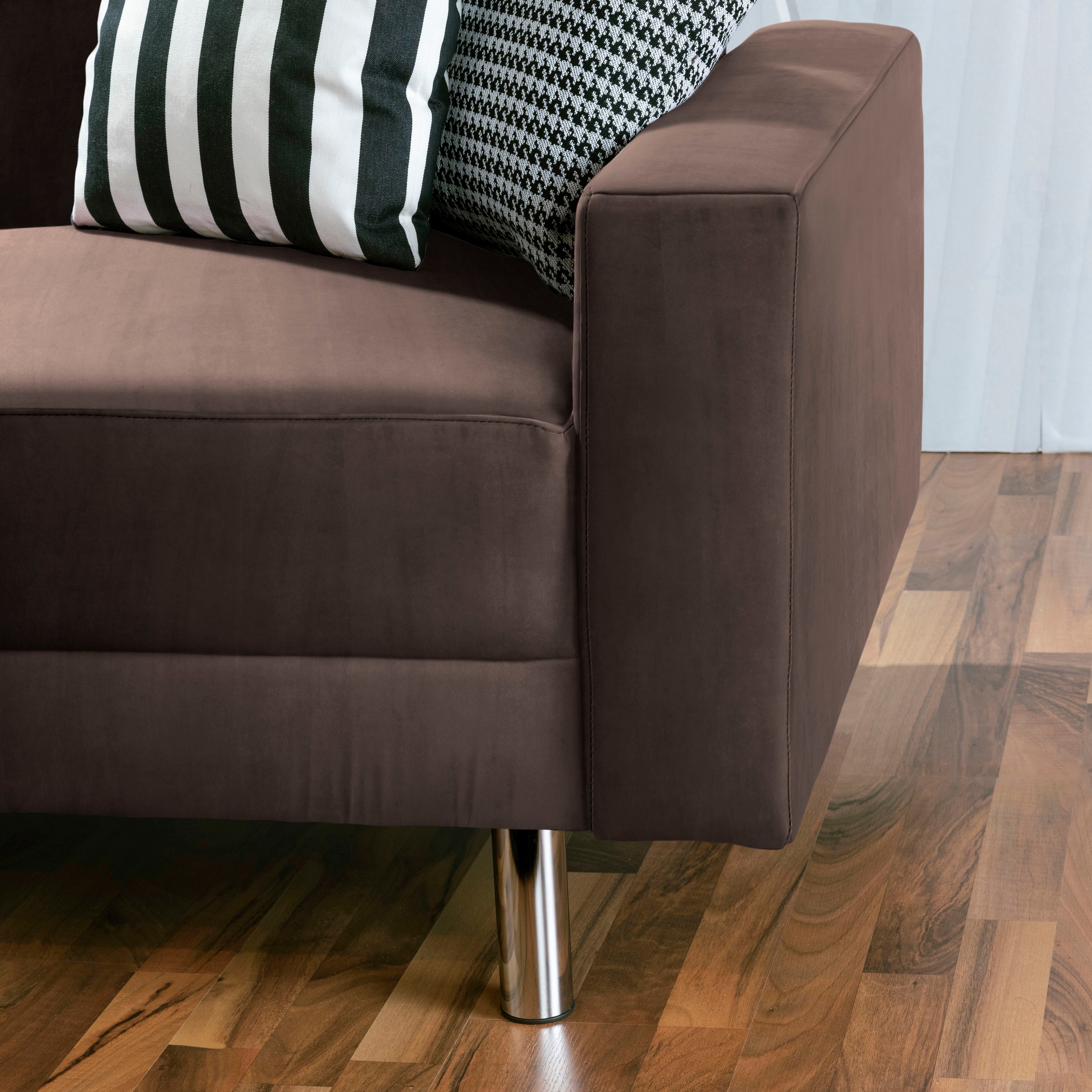 Max Winzer® Schlafsofa »Just Fresh«, mit Rückenverstellung, inklusive Stauraumhocker