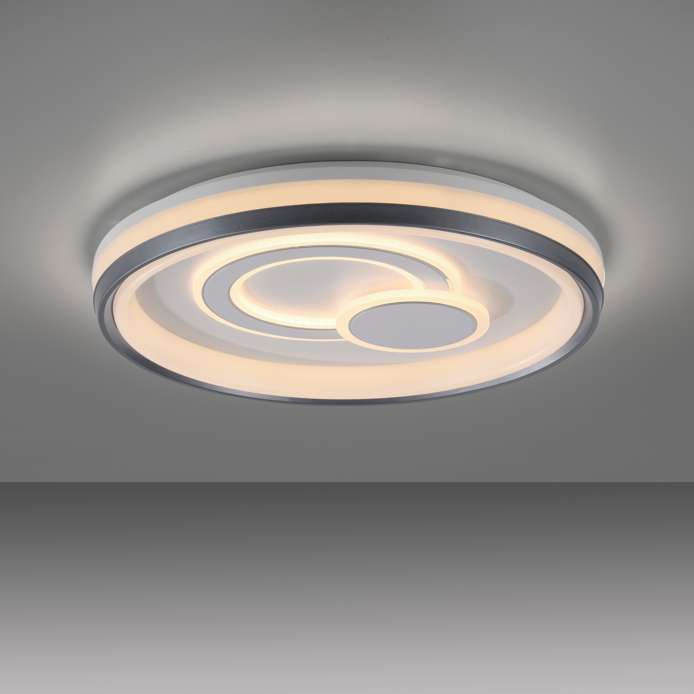 JUST LIGHT Deckenleuchte »MINELLI« LED-Board 1 Stk. Warmweiß LED, dimmbar, Switchmo