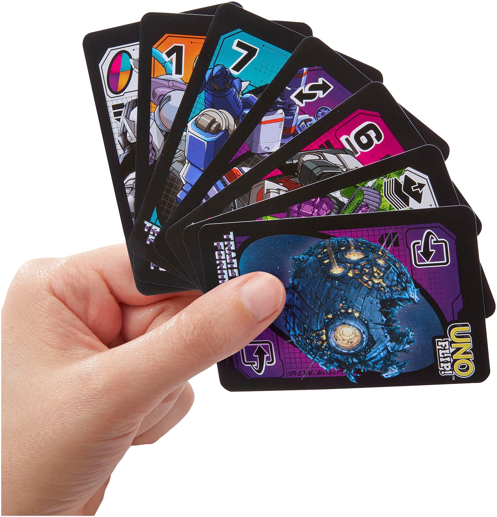 Mattel games Spiel »UNO Flip Transformers«