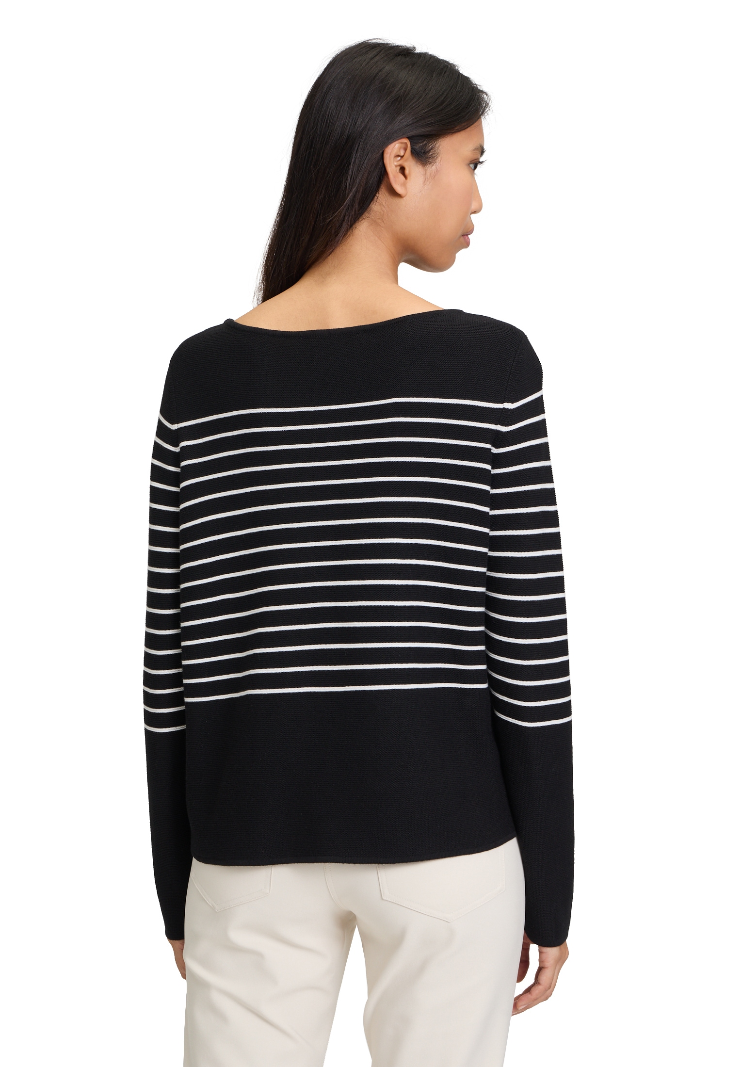 Betty Barclay Rundhalspullover »Feinstrickpullover mit Eingrifftaschen«