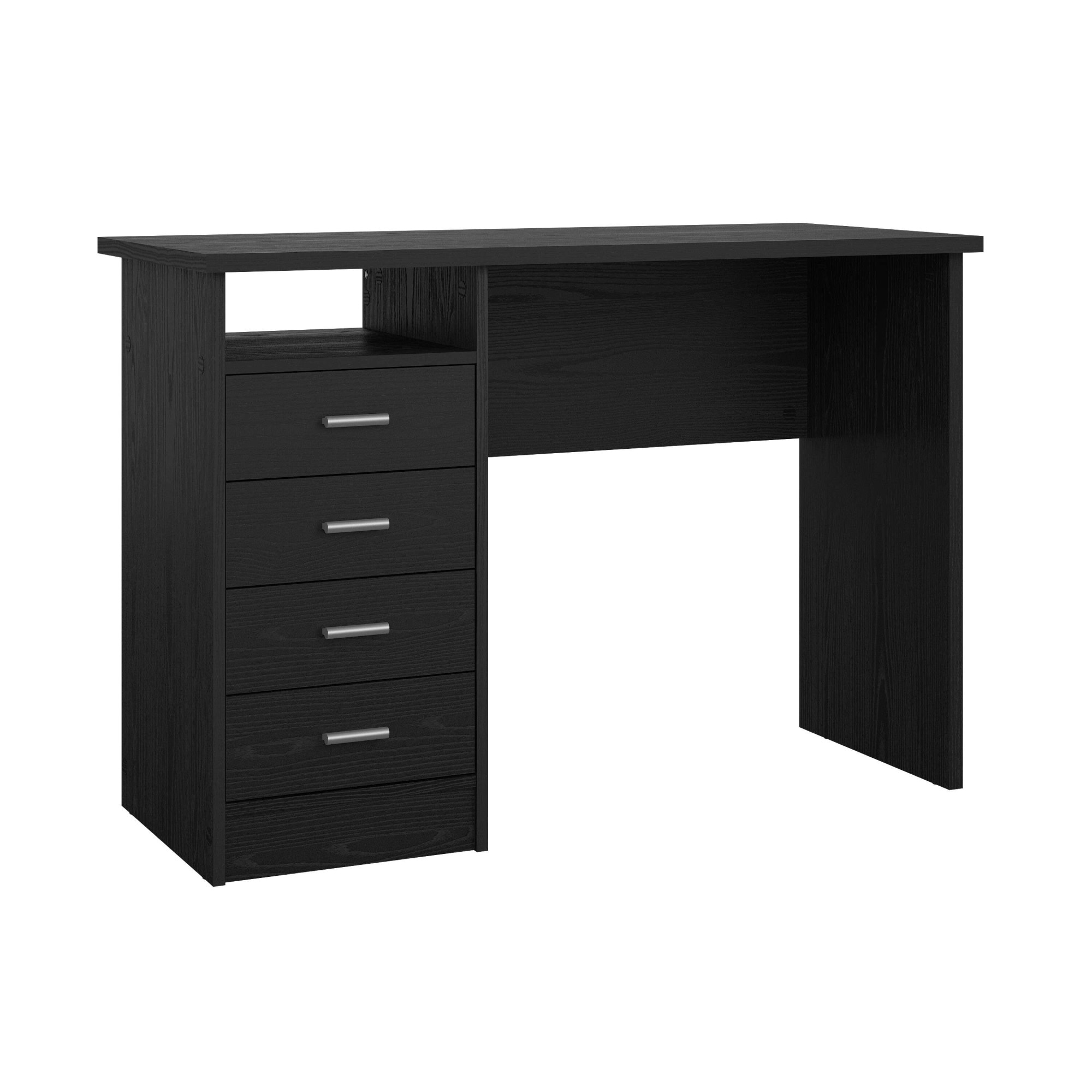 INOSIGN Schreibtisch »Funktion Plus, Arbeitstisch, Bürotisch«, Computertisch mit 4 Schubladen und 1 offenen Fach, Breite 110 cm