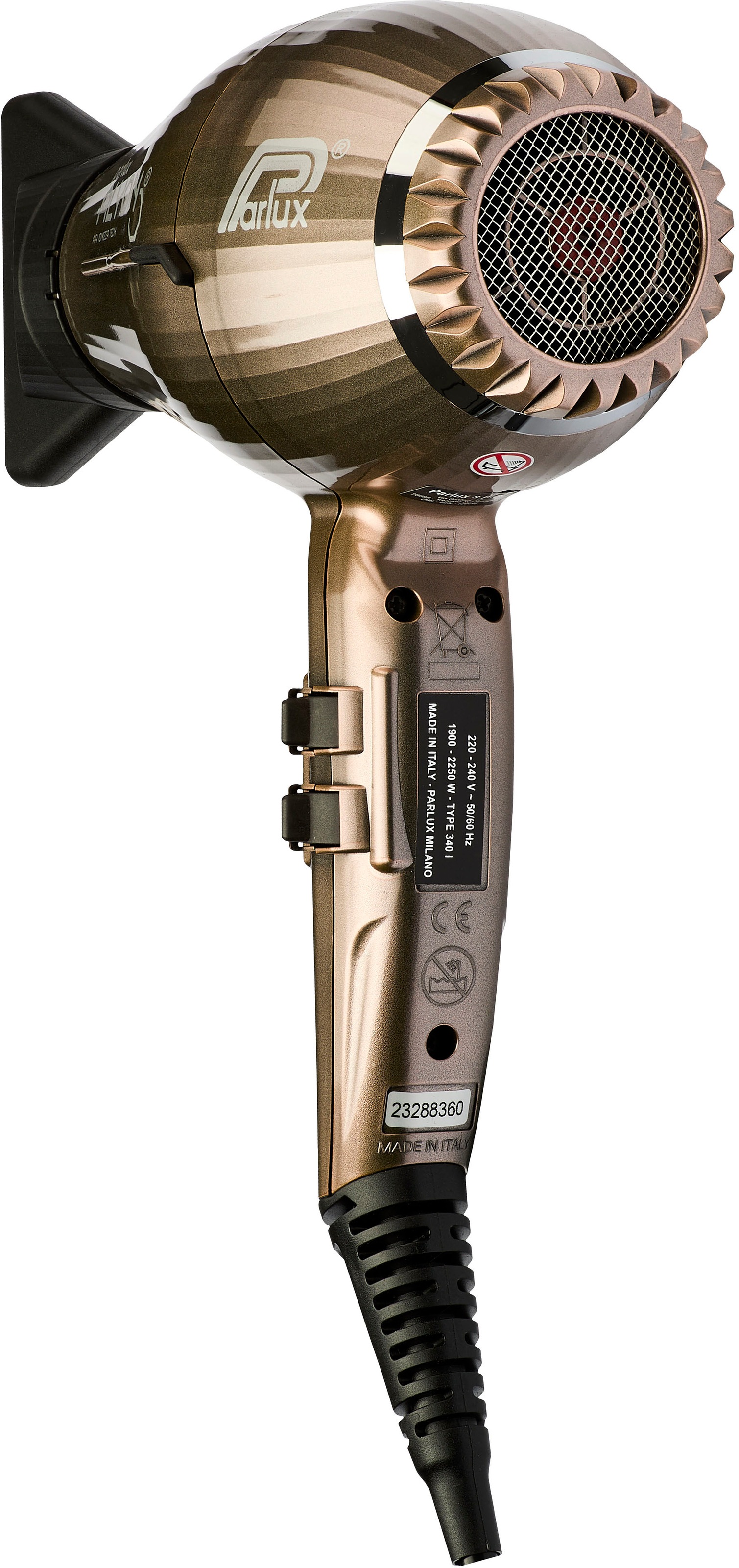 Parlux Haartrockner »Parlux Alyon Ionic«, 2250 W, Patentiertes Reinigungssystem HFS (Hair Free System)