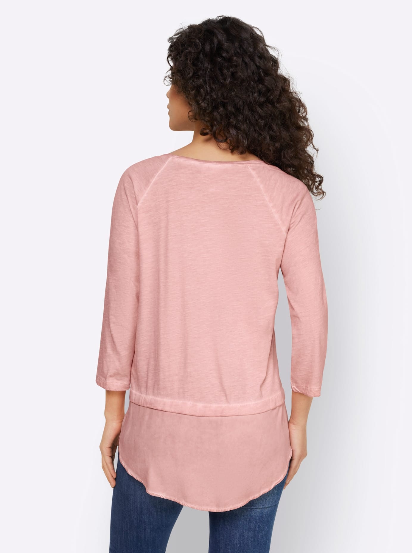 heine Rundhalsshirt »Shirt«, (1 tlg.)