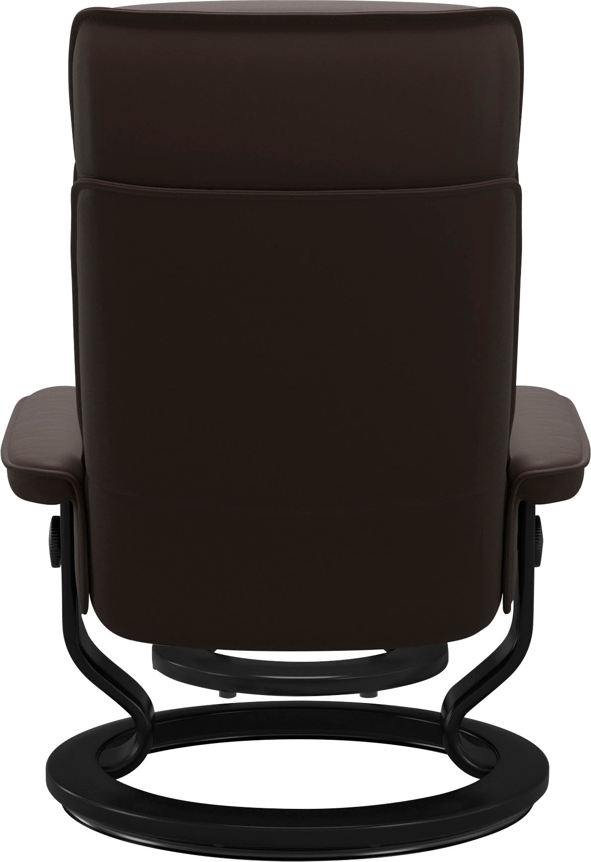 Stressless® Relaxsessel »Admiral«, (Set, Relaxsessel inkl. Hocker), mit Classic Base, Größe M & L, Gestell Schwarz