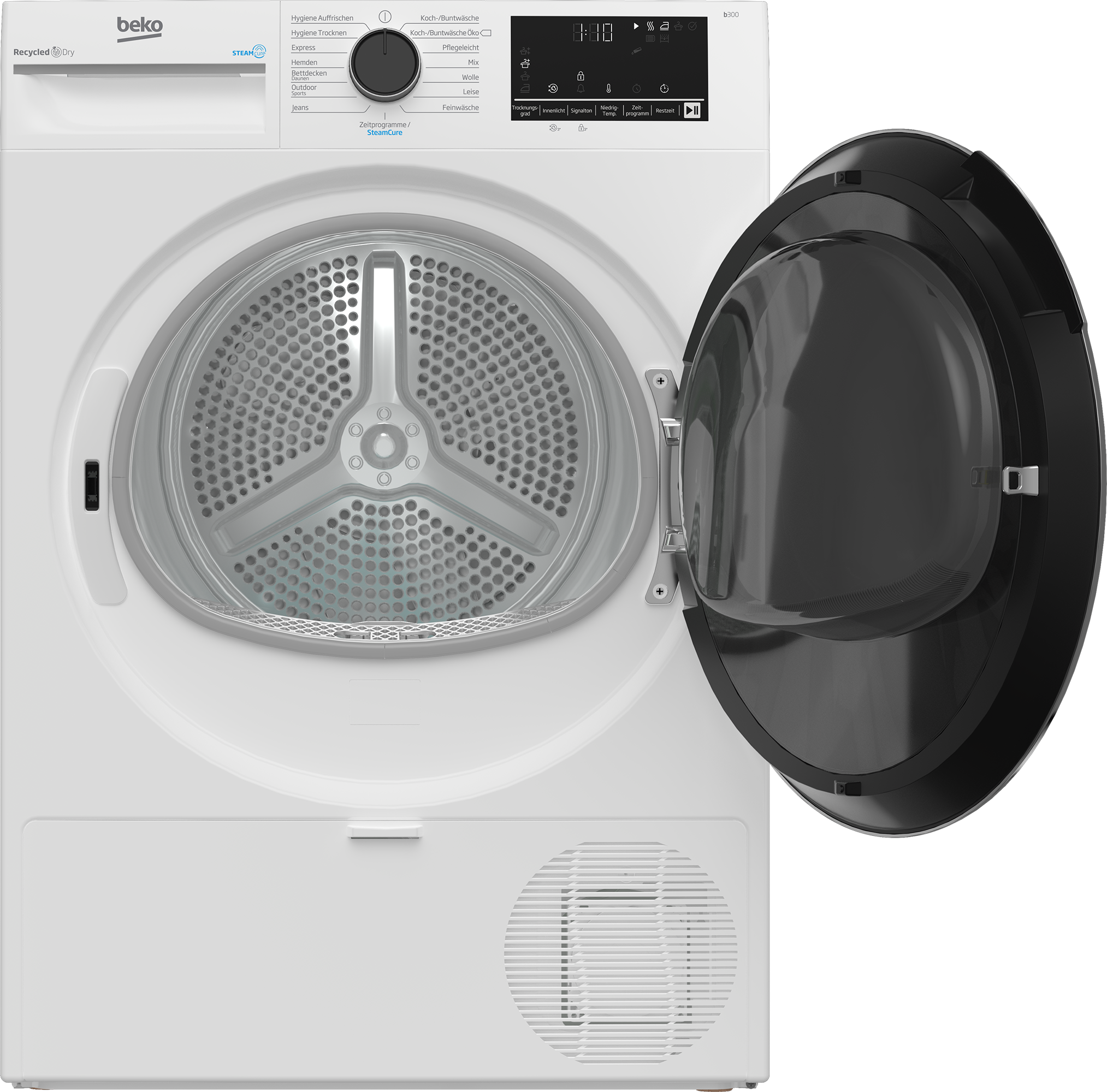 BEKO Kondenstrockner »B3T42249S«, 8 kg, mit Wärmepumpentechnologie