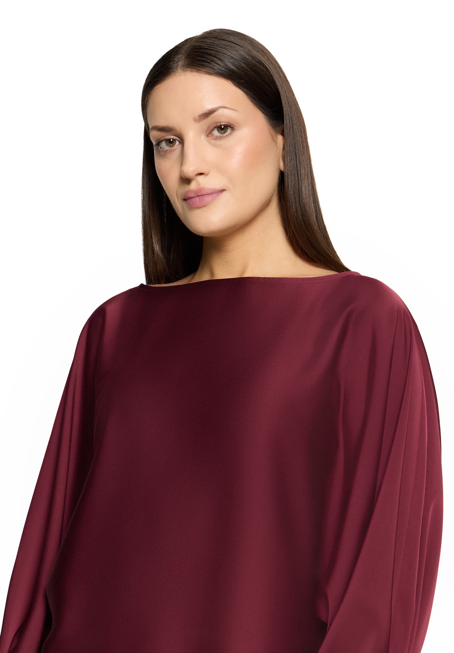 Vera Mont Satinbluse »Satin-Bluse mit Fledermausärmeln«