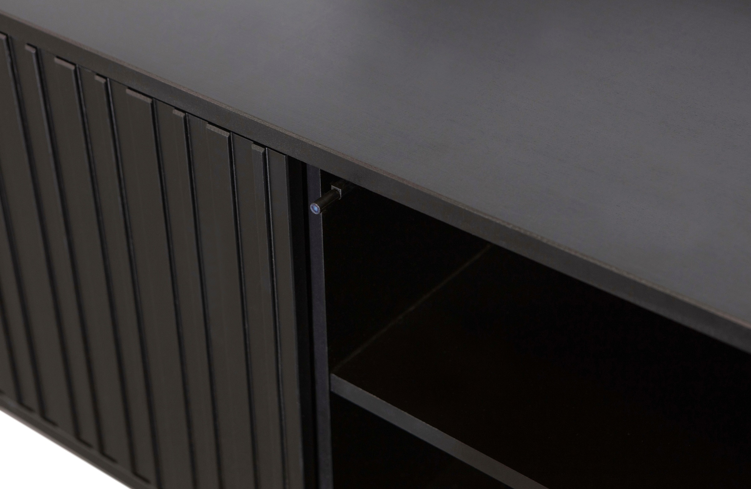 WOOOD Sideboard »New Gravure, TV-Kommode, Breite 100 cm oder 150 cm«, Kommode Höhe 56 cm, mit grafischen Relieftüren, viel Stauraum