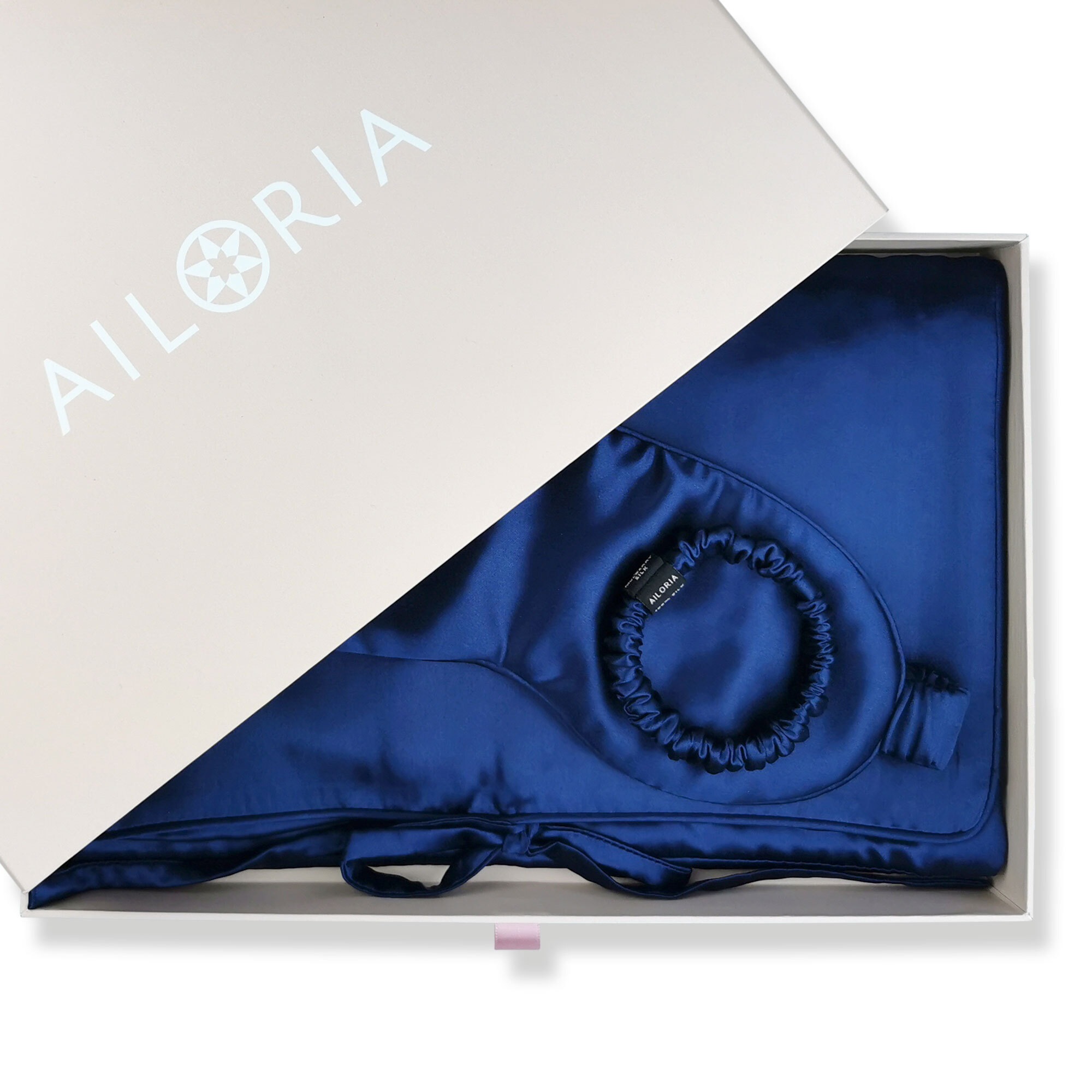 AILORIA Seidentuch »Tasche, Schlafmaske & Scrunchie S TRAVEL SET BEAUTY S«