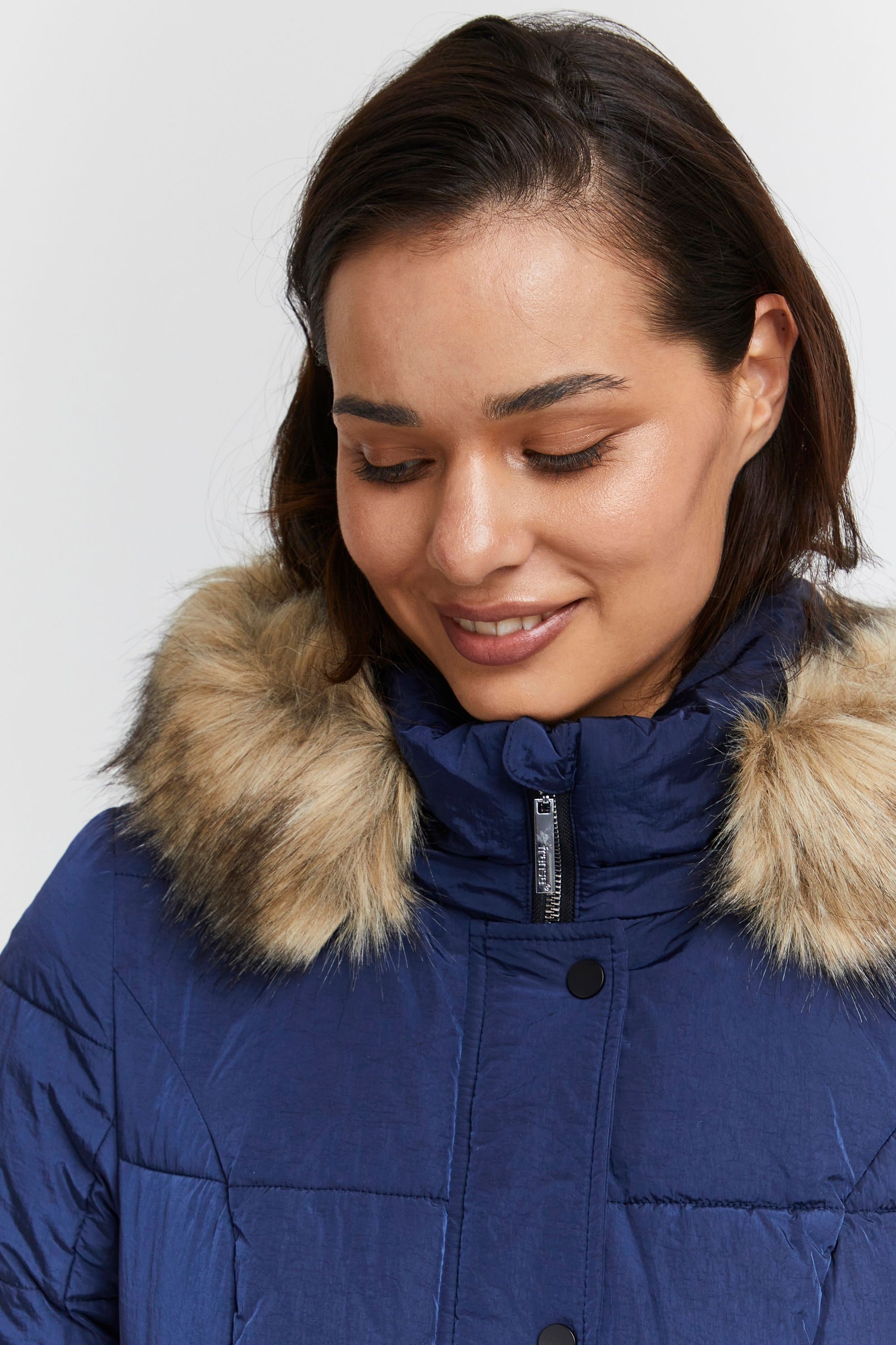 fransa Winterjacke »Winterjacke FRBac«, mit Kapuze