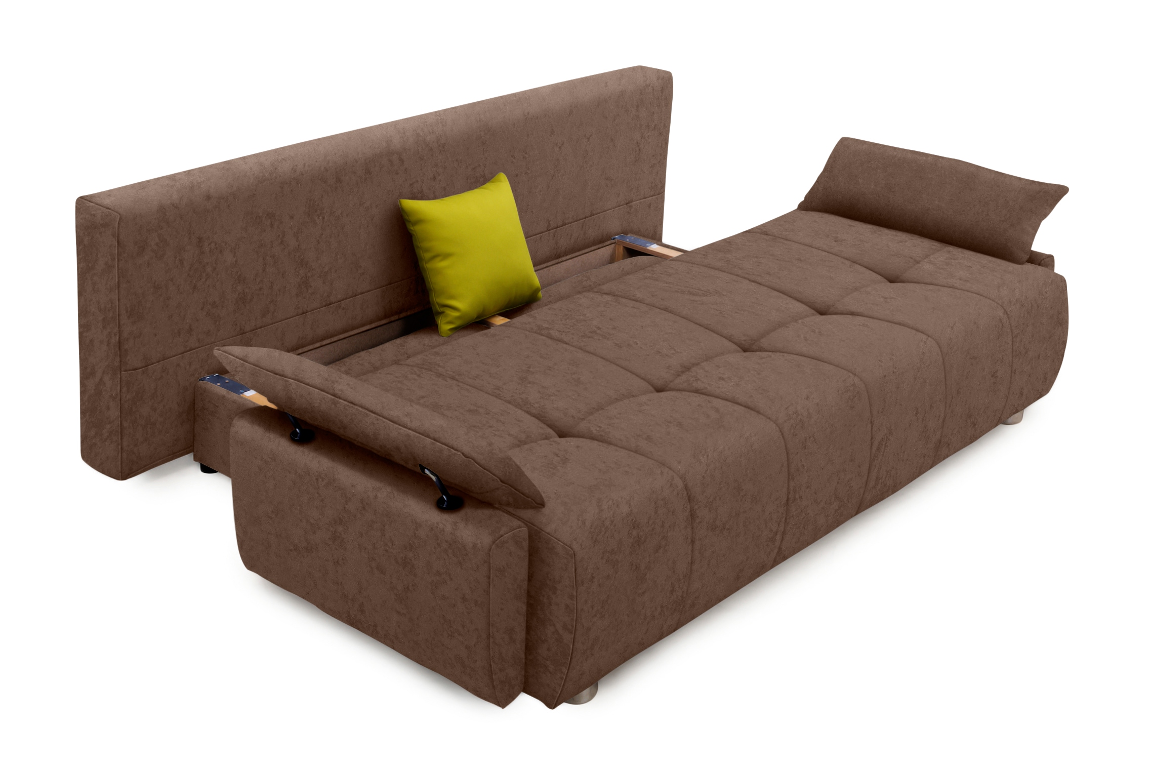 COLLECTION AB Schlafsofa »Funtastic«, mit Federkern, Bettfunktion, inklusive 2 Rücken- und 1 Zierkissen