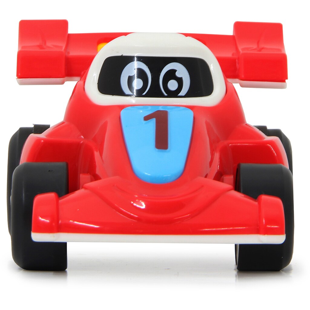 Jamara Spielzeug-Auto »My little Racer, rot/blau«, (Set, 2 tlg.), mit Licht und Sound