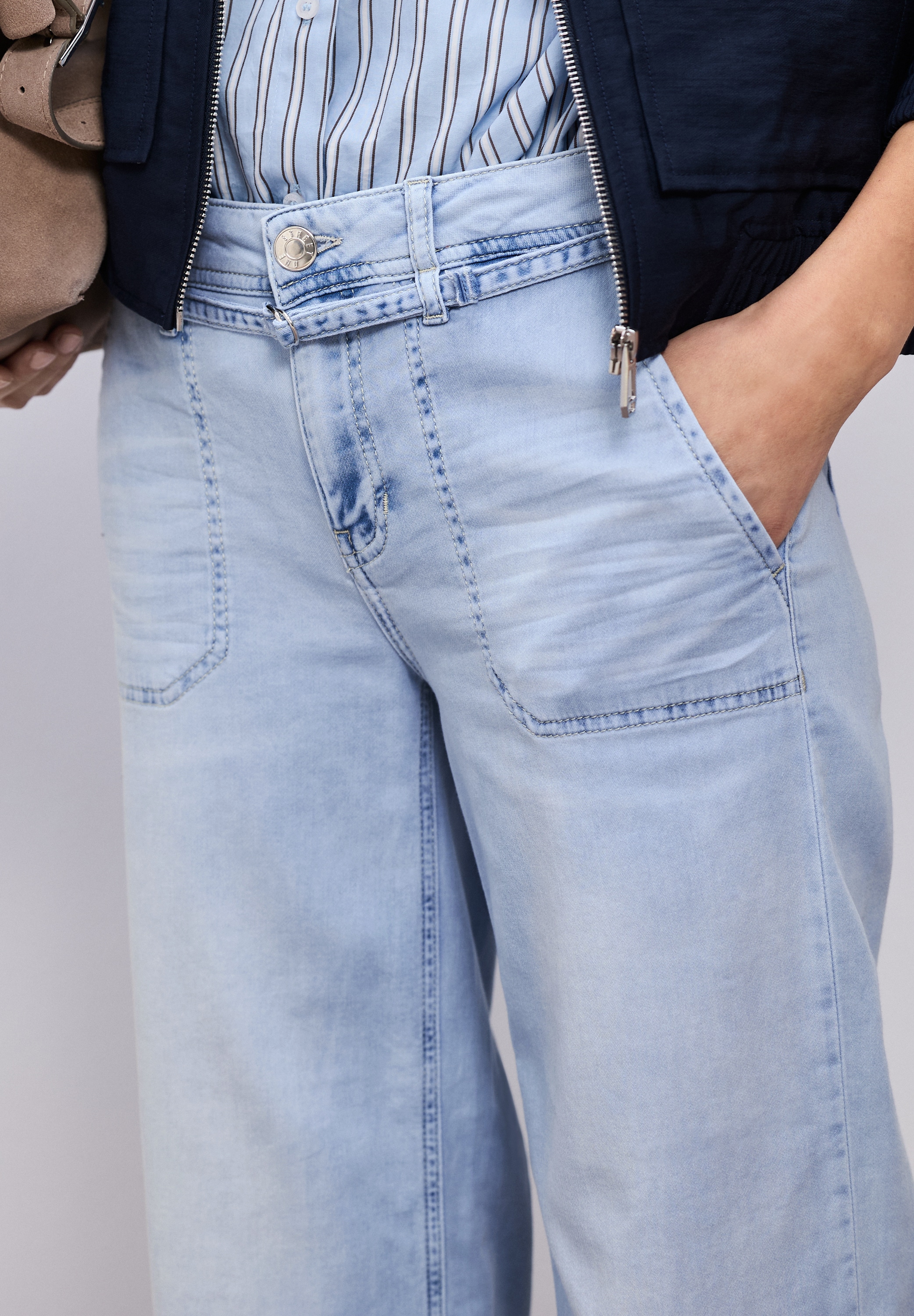 STREET ONE Loose-fit-Jeans »Style Emee« mit Stretch