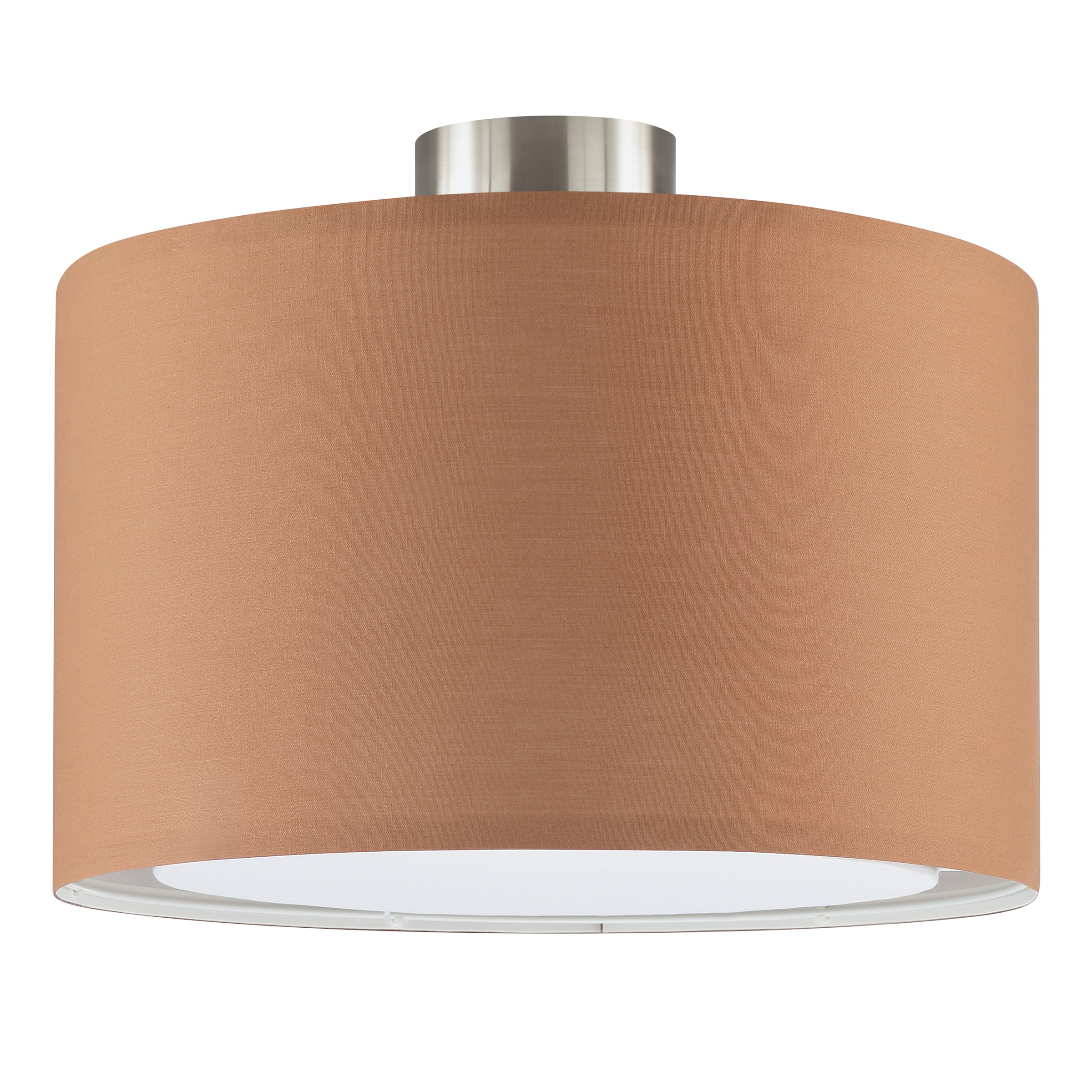 OTTO home Deckenleuchte »Stellan« E27 1 Stk. Deckenlampe mit Stoff - Schirm, Ø 40 cm, Höhe 32 cm