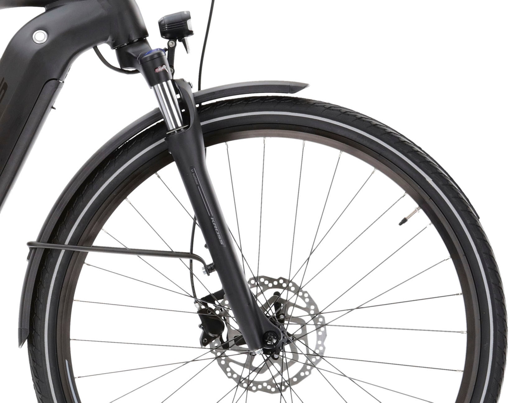 Kross E-Bike »E-Trekkingrad Trans Hybrid 4.0 28 Zoll schwarz«, 9 Gang, Shimano, Acera T3000, Mittelmotor 250 W, Pedelec, Elektrofahrrad für Herren
